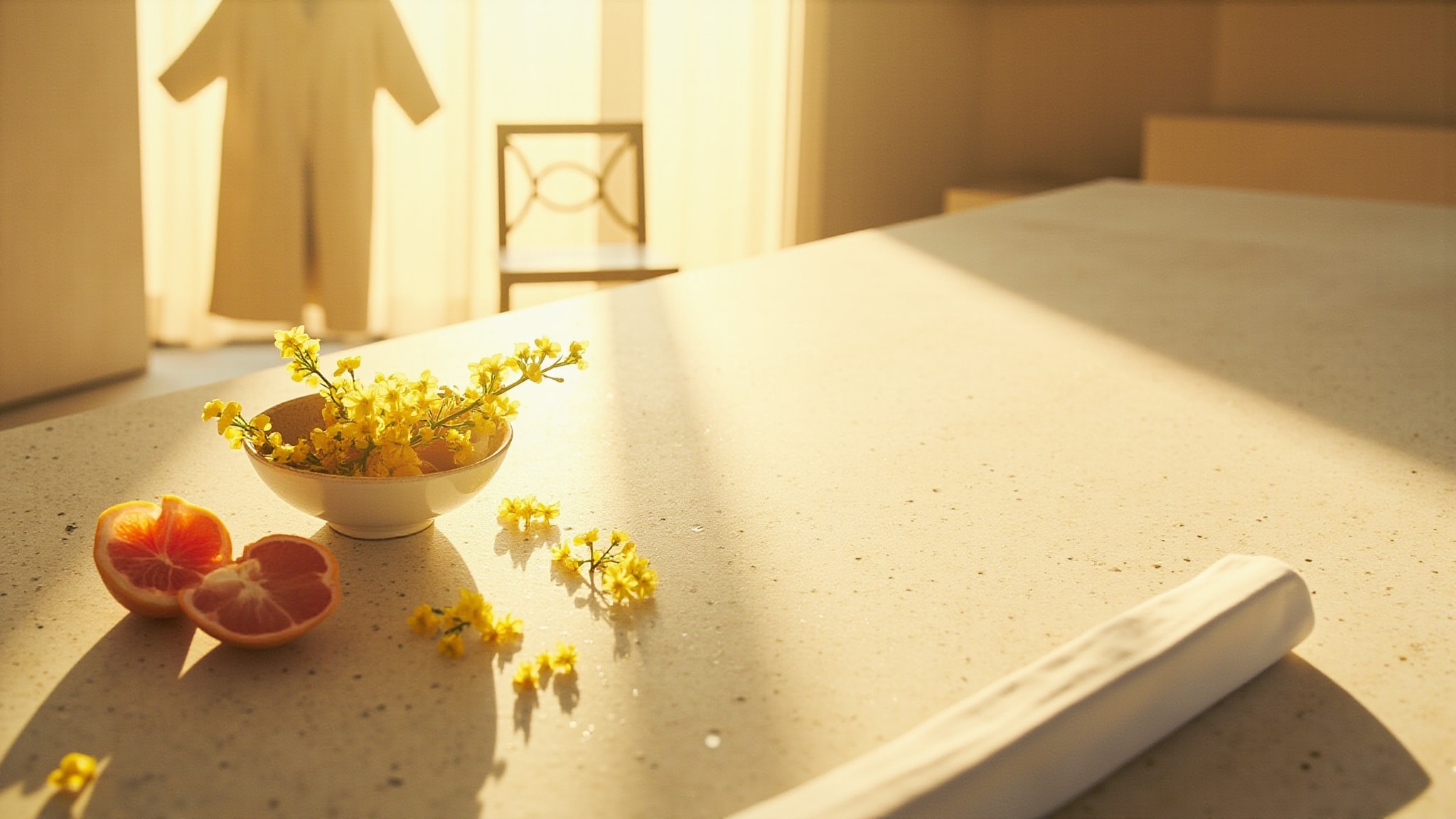 Morning Mimosa by Korres. Atmospheric mood