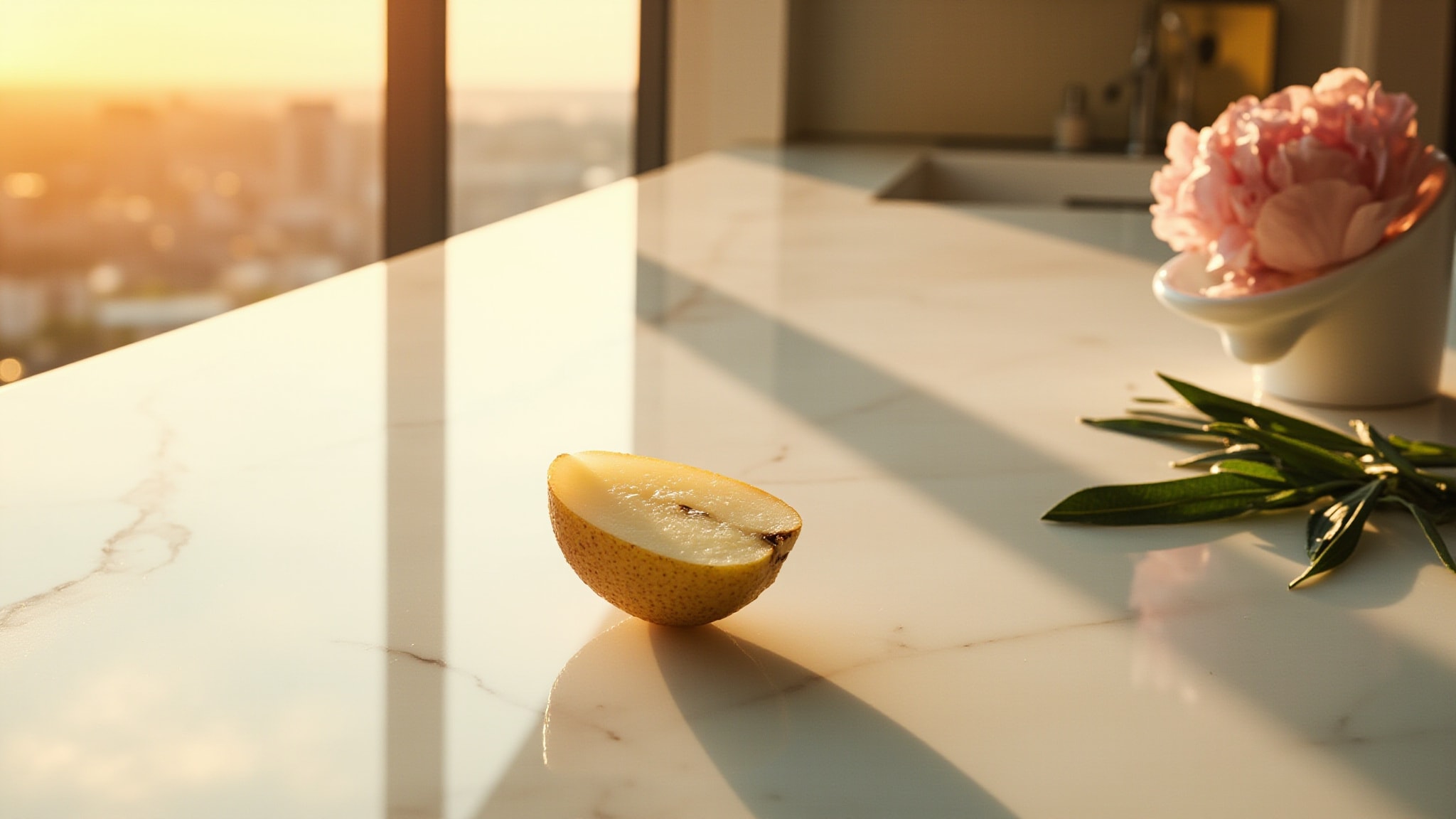 Peonia Vanilla Amber Pear by Korres. Atmospheric mood