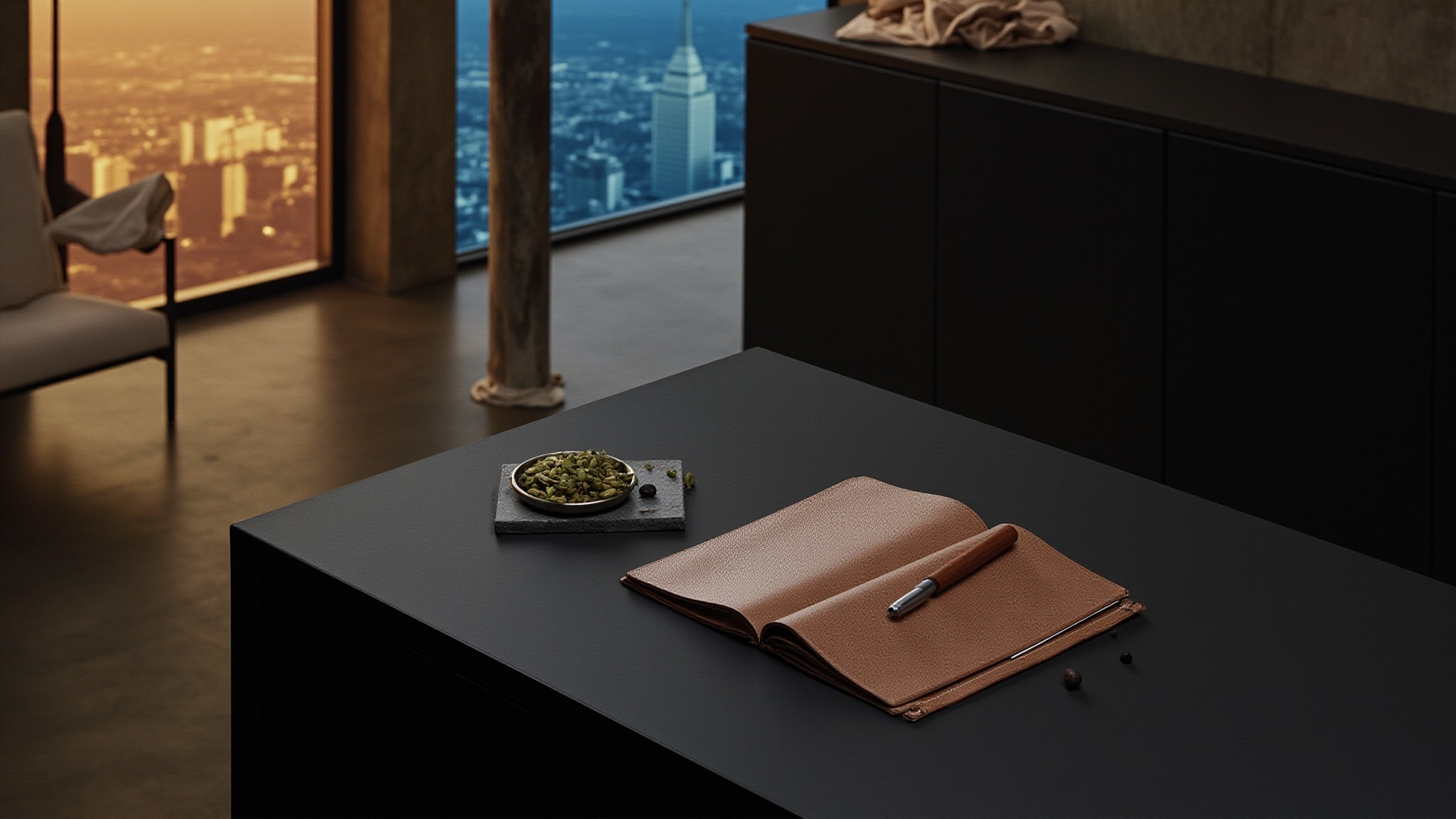 Tonka Brown: Magic Happens by Korres. Atmospheric mood