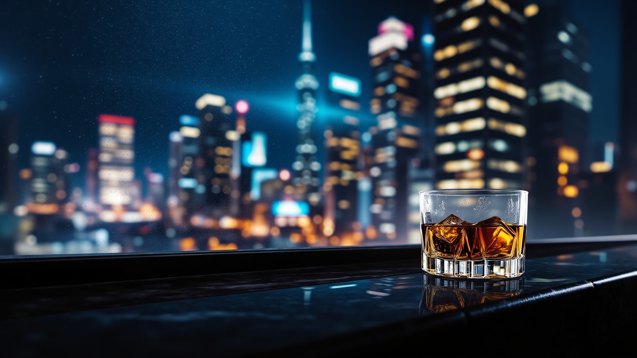 Night Out by L'Eau Maliz. Atmospheric mood