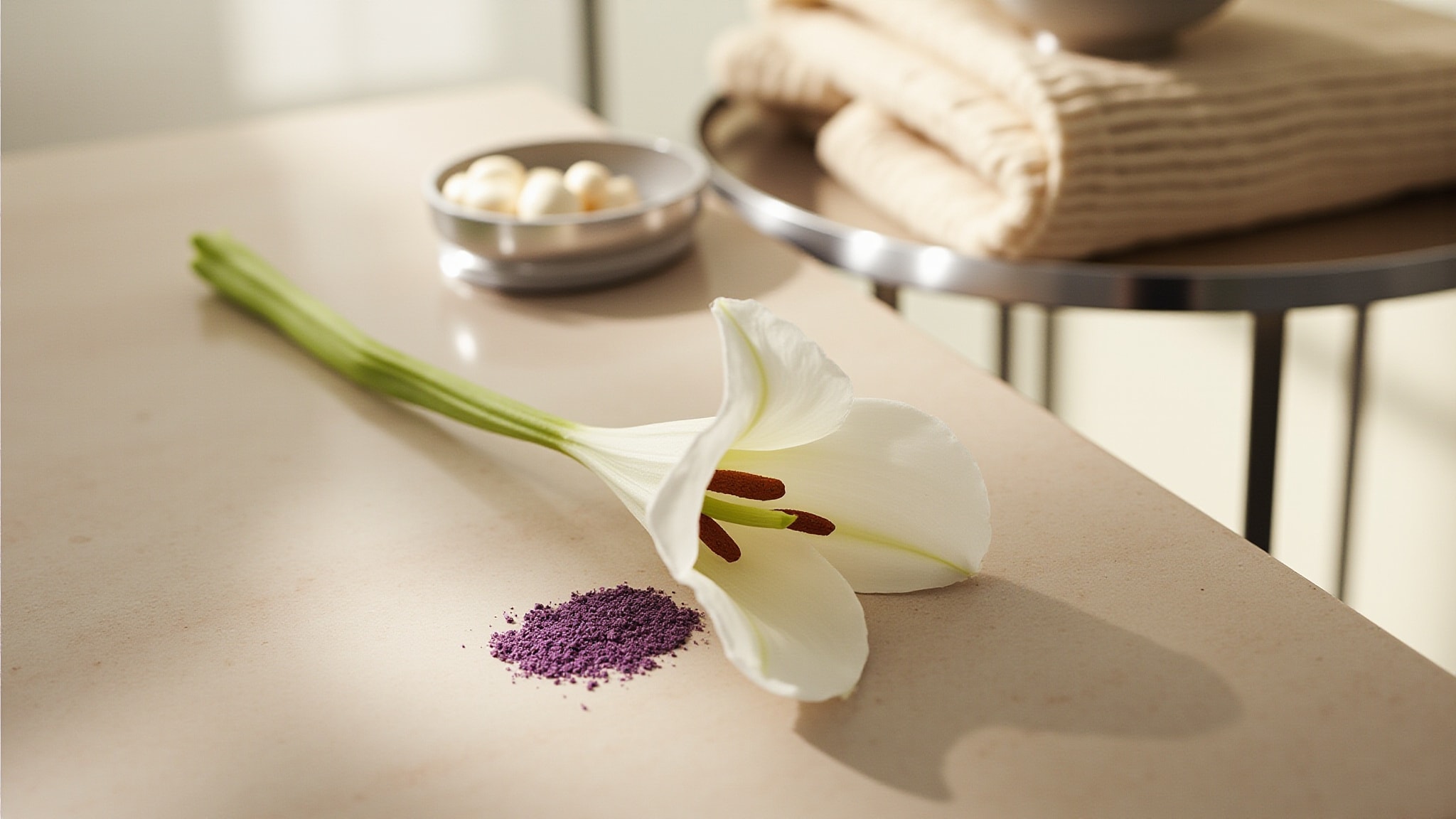 Giglio Lily by L'Erbolario. Atmospheric mood