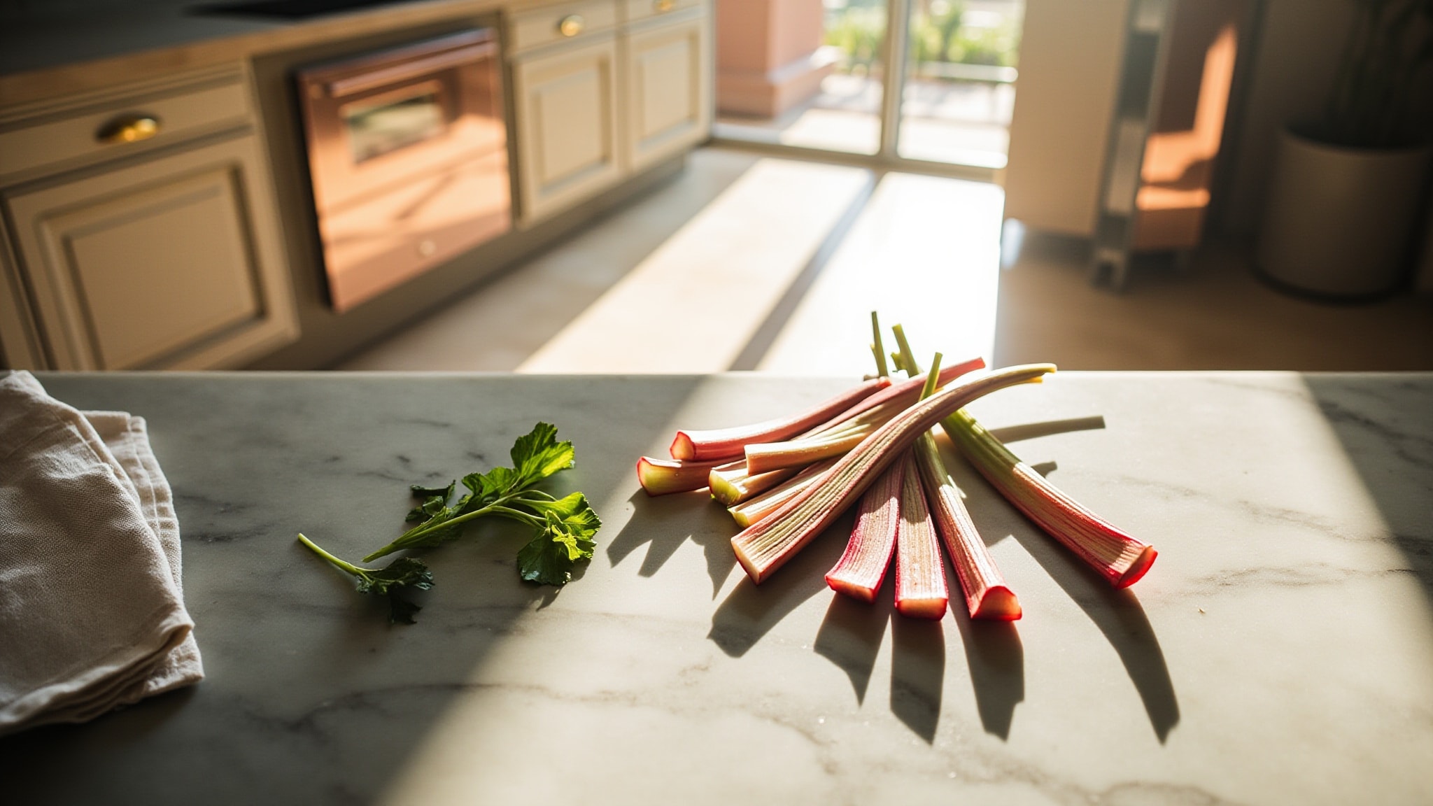 Rhubarb (Rabarbaro) by L'Erbolario. Atmospheric mood