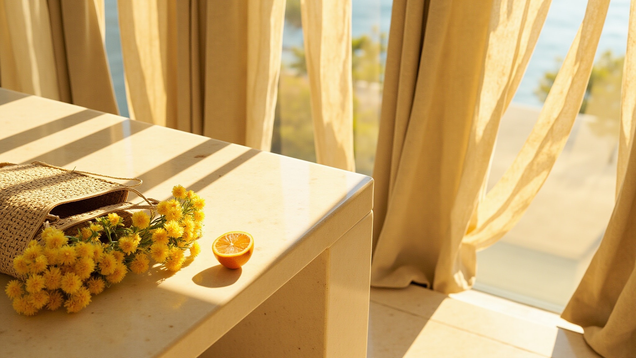 Fleur d’Or & Acacia by L'Occitane en Provence. Atmospheric mood