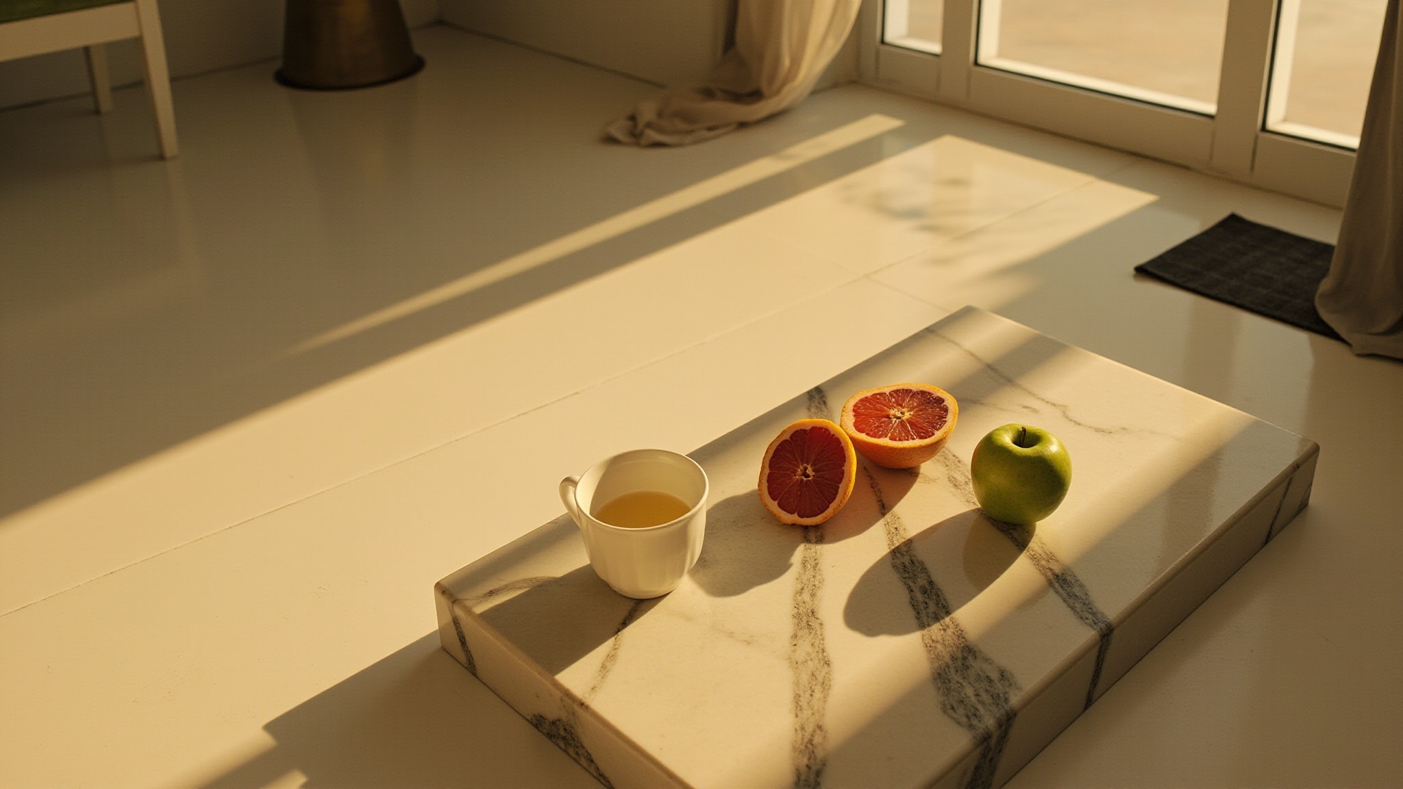 The Blanc (White Tea) by L'Occitane en Provence. Atmospheric mood