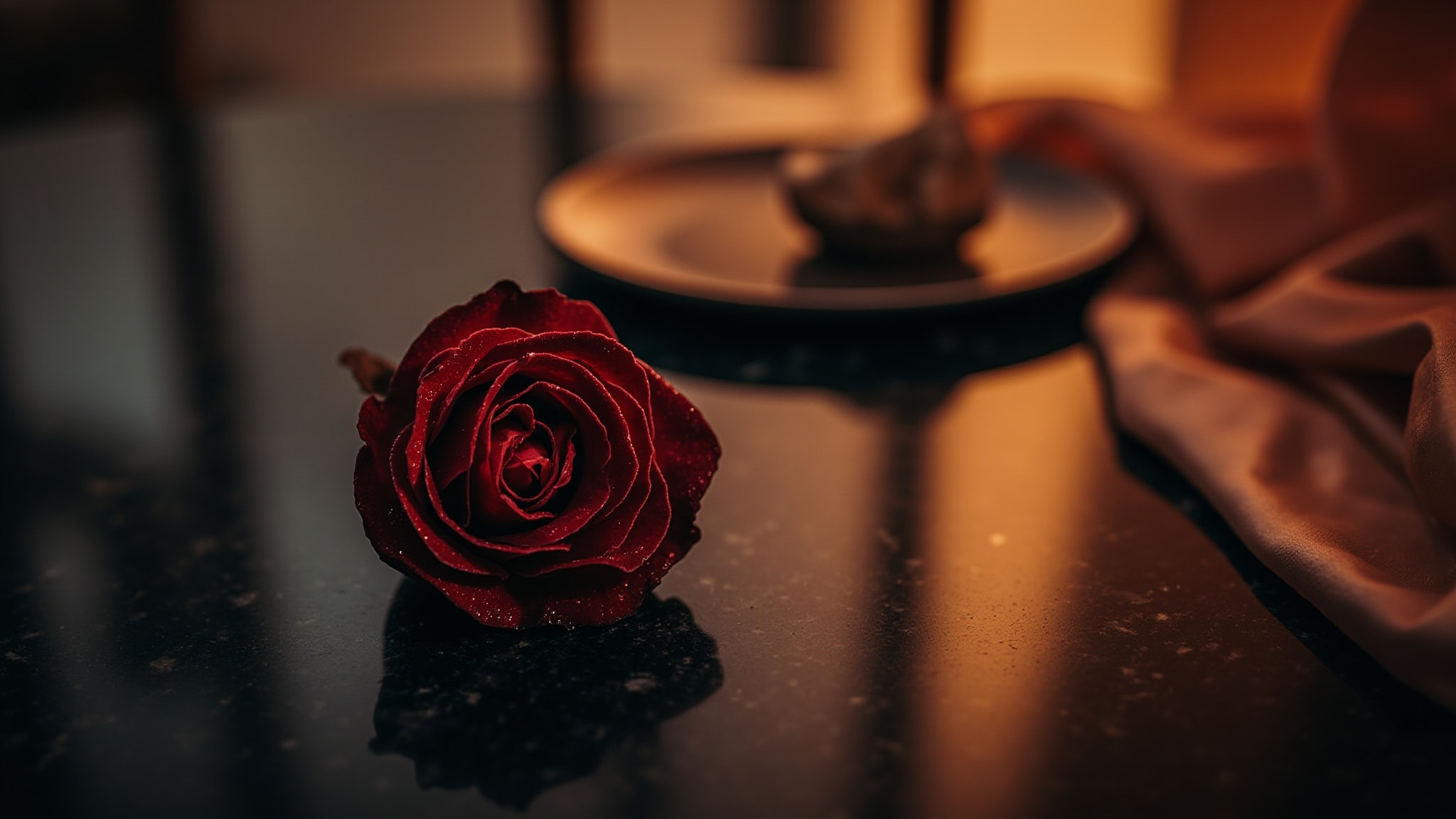 Rose by L.T. Piver. Atmospheric mood