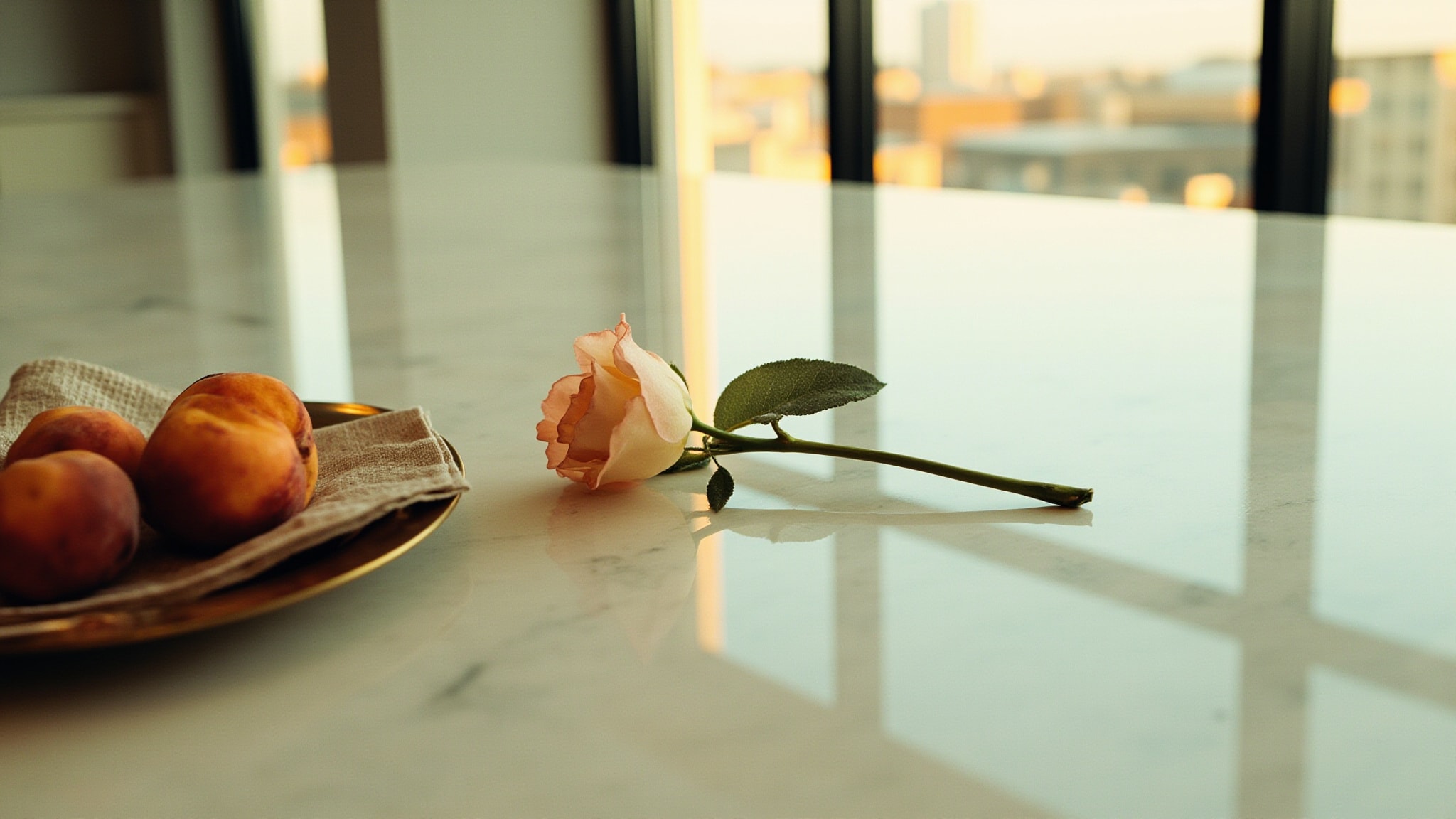 Rose Soleil by L.T. Piver. Atmospheric mood