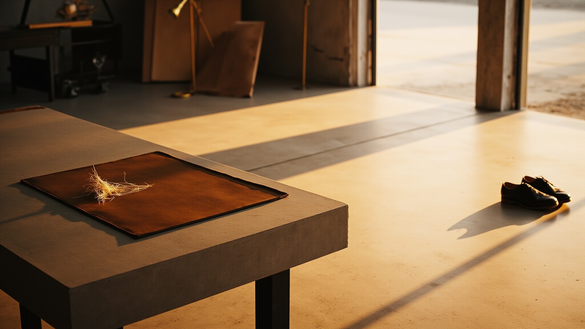 Cuir Éternel by La Manufacture. Atmospheric mood