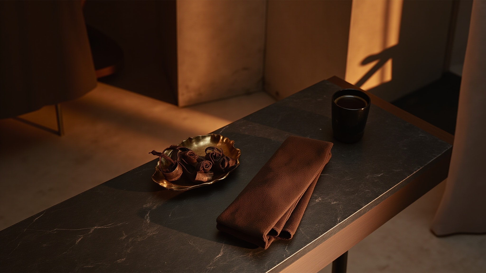 Suede Elixir by La Manufacture. Atmospheric mood