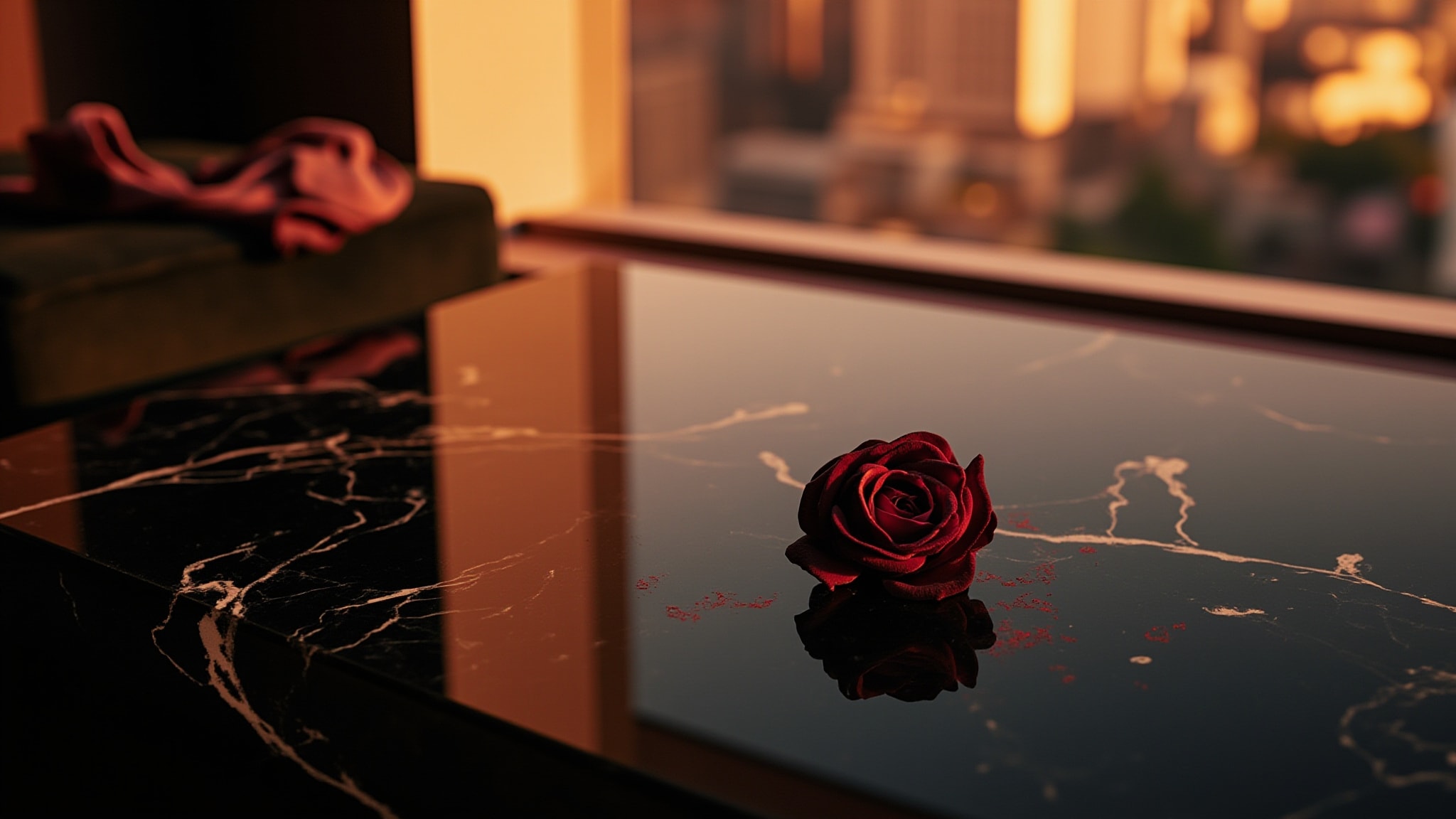 Just Give Me Roses by La Perla. Atmospheric mood