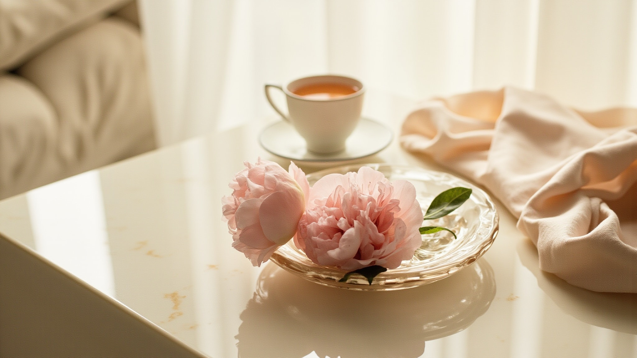 Peony Blossom by La Perla. Atmospheric mood