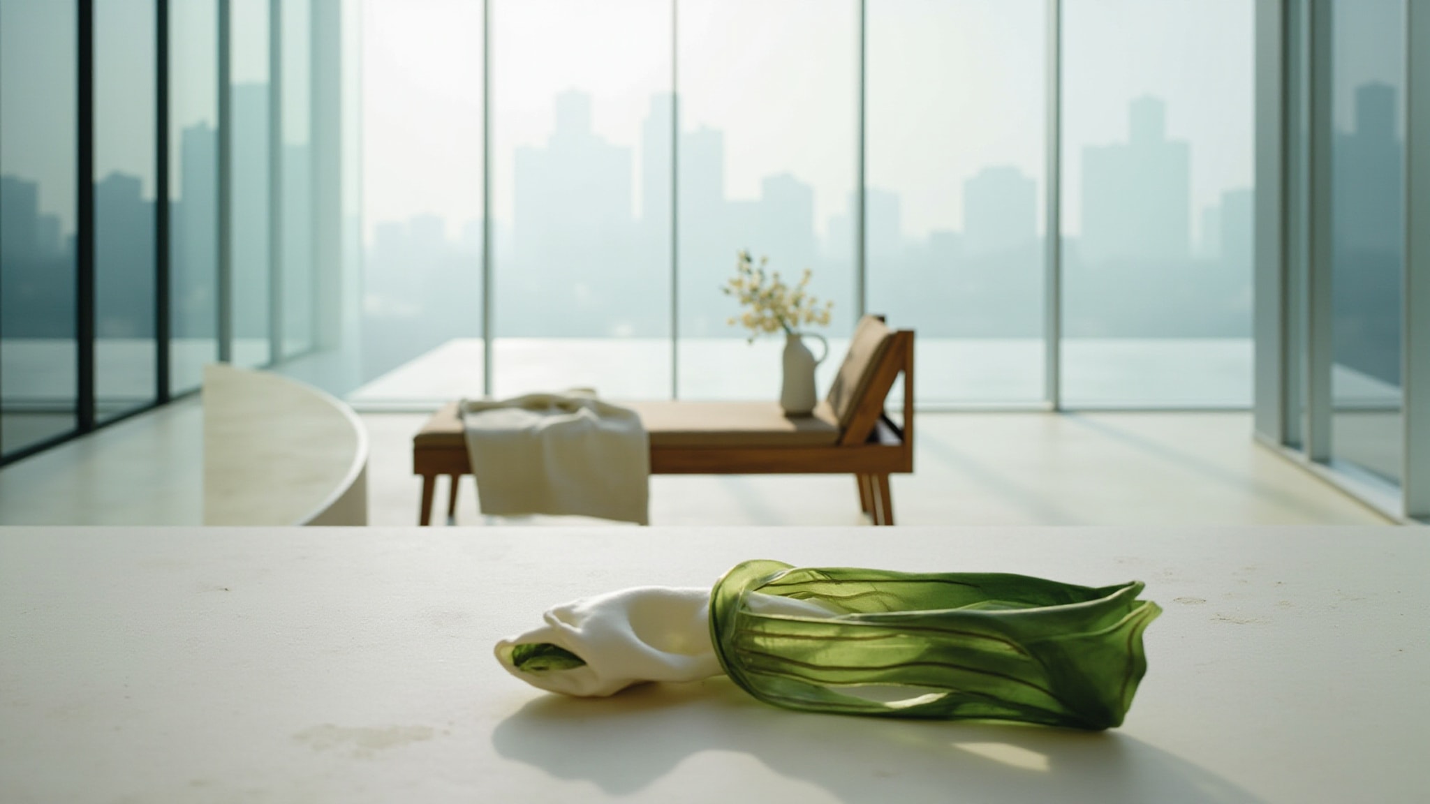 Life Threads Emerald by La Prairie. Atmospheric mood