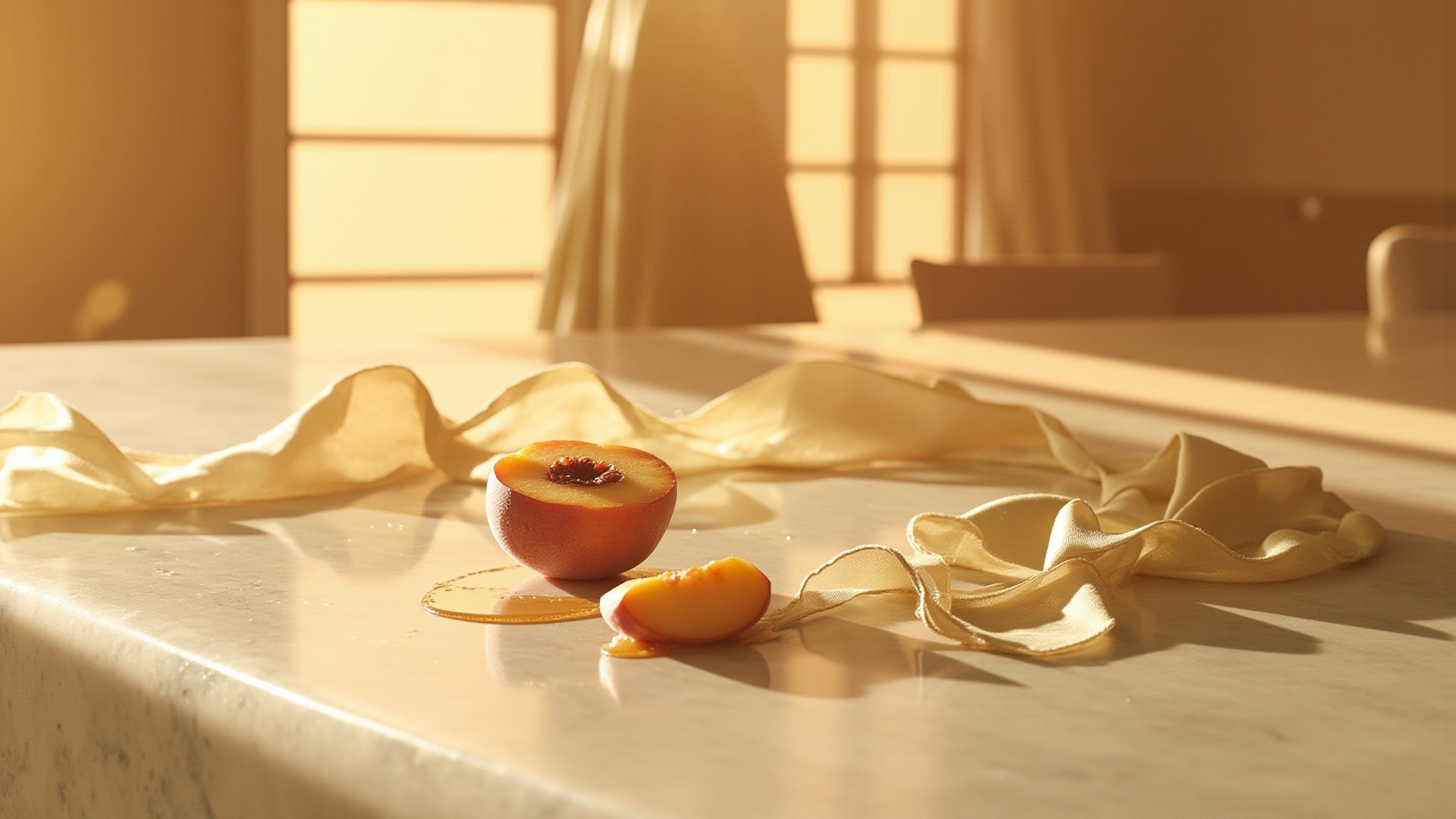 Golden Woman by La Rive. Atmospheric mood