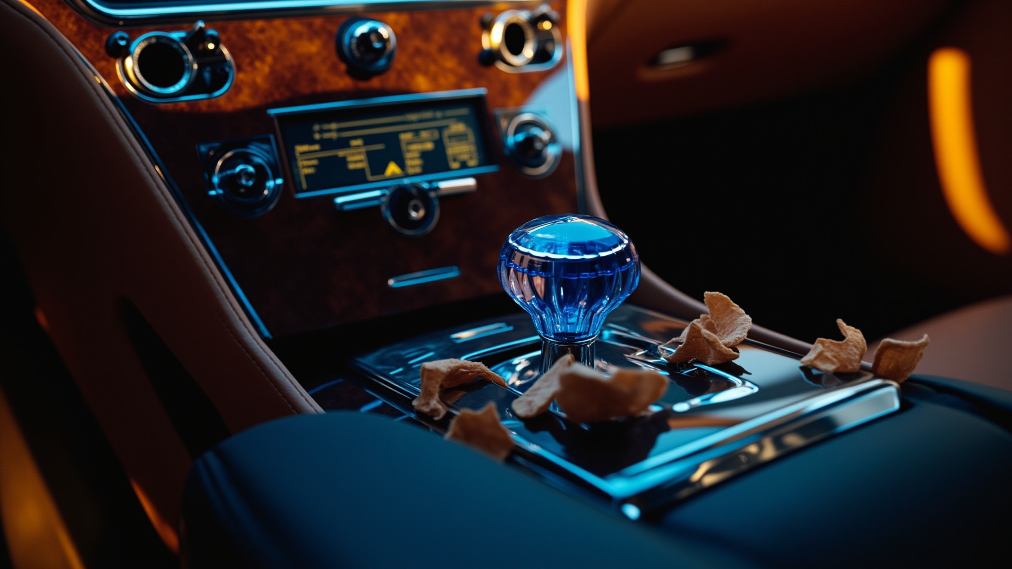 Lalique For Bentley Blue Crystal Edition by Bentley. Atmospheric mood