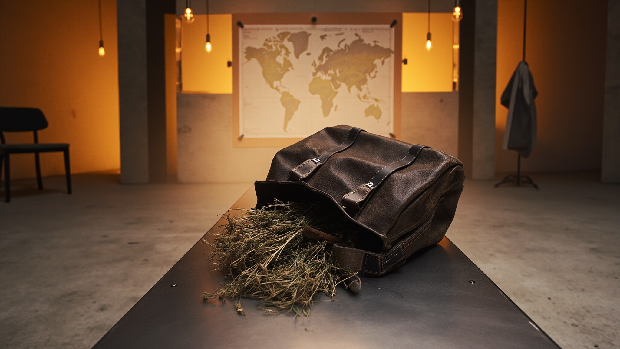 Hommage a l'homme Voyageur by Lalique. Atmospheric mood