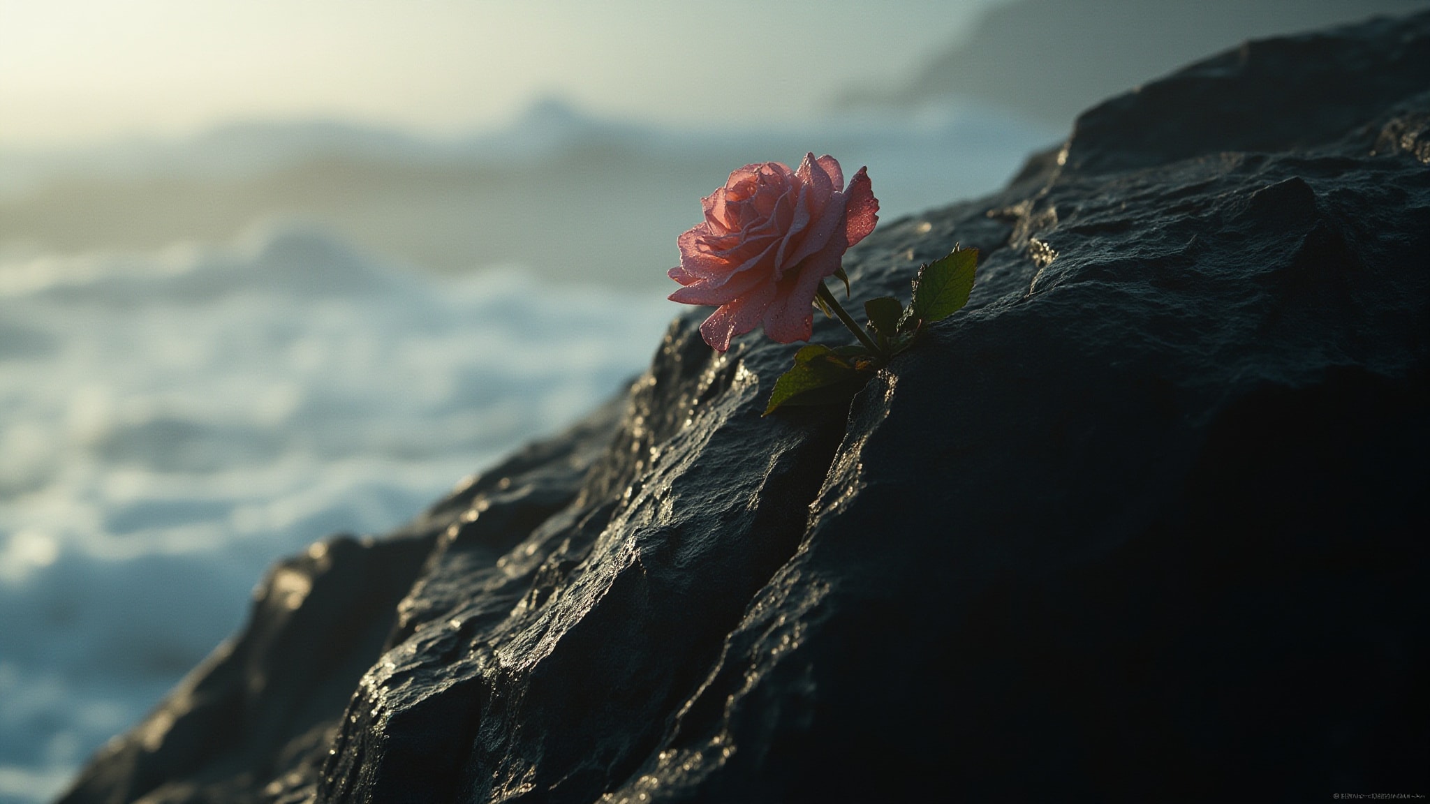 Absolue Not Your Rose by Lancôme. Atmospheric mood