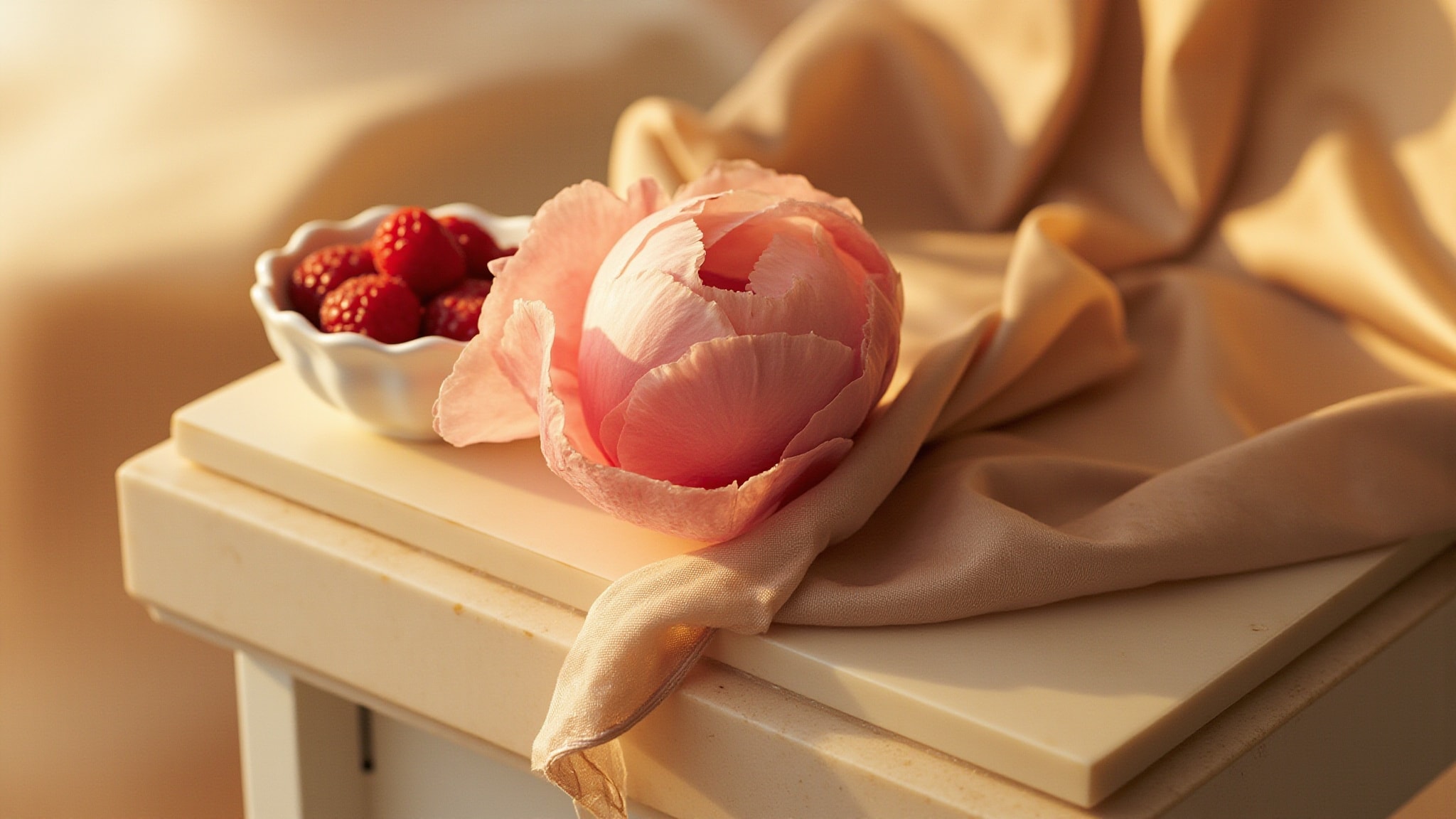 Rose Peonia by Lancôme. Atmospheric mood