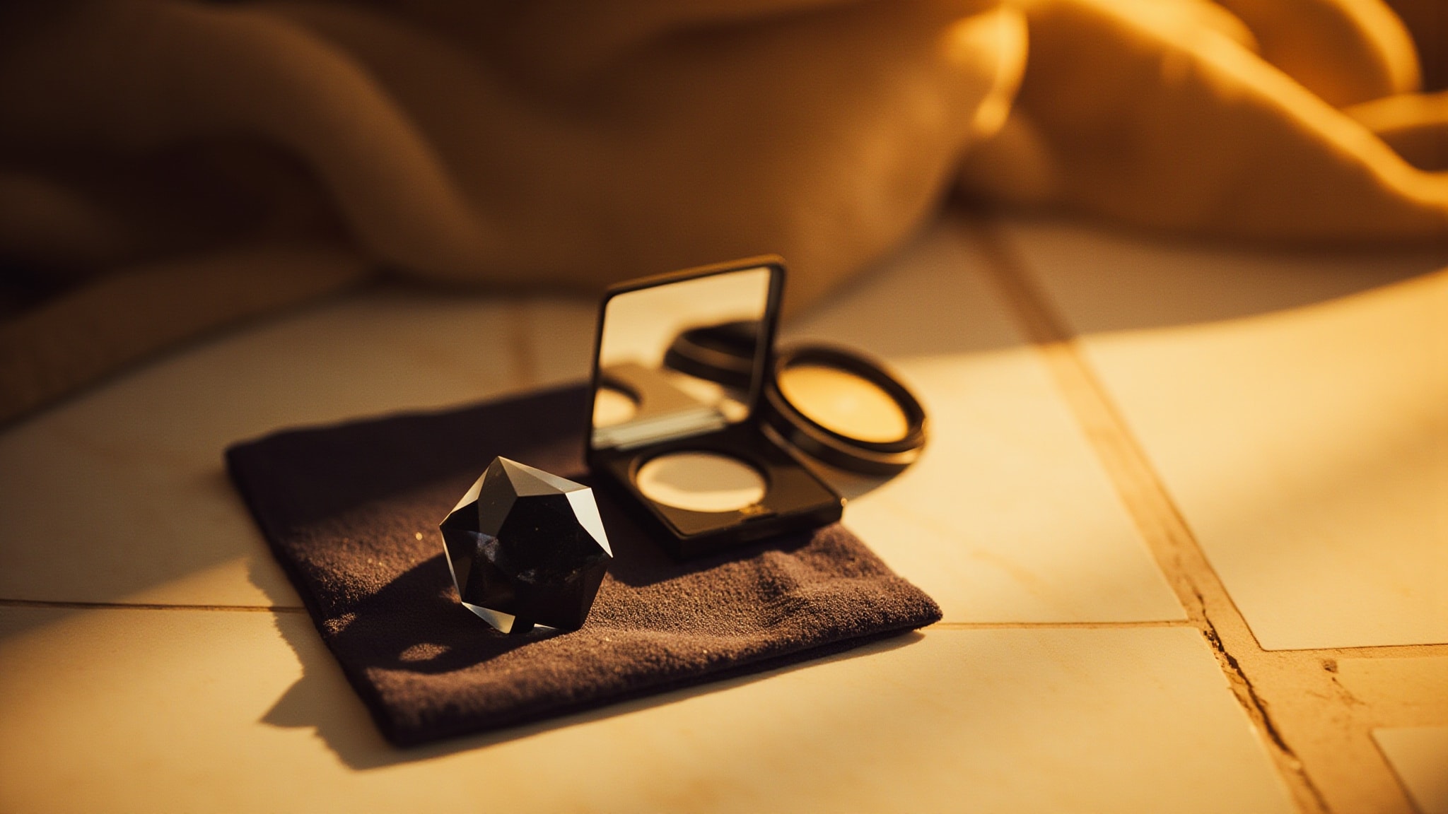 Tresor Diamant Noir by Lancôme. Atmospheric mood