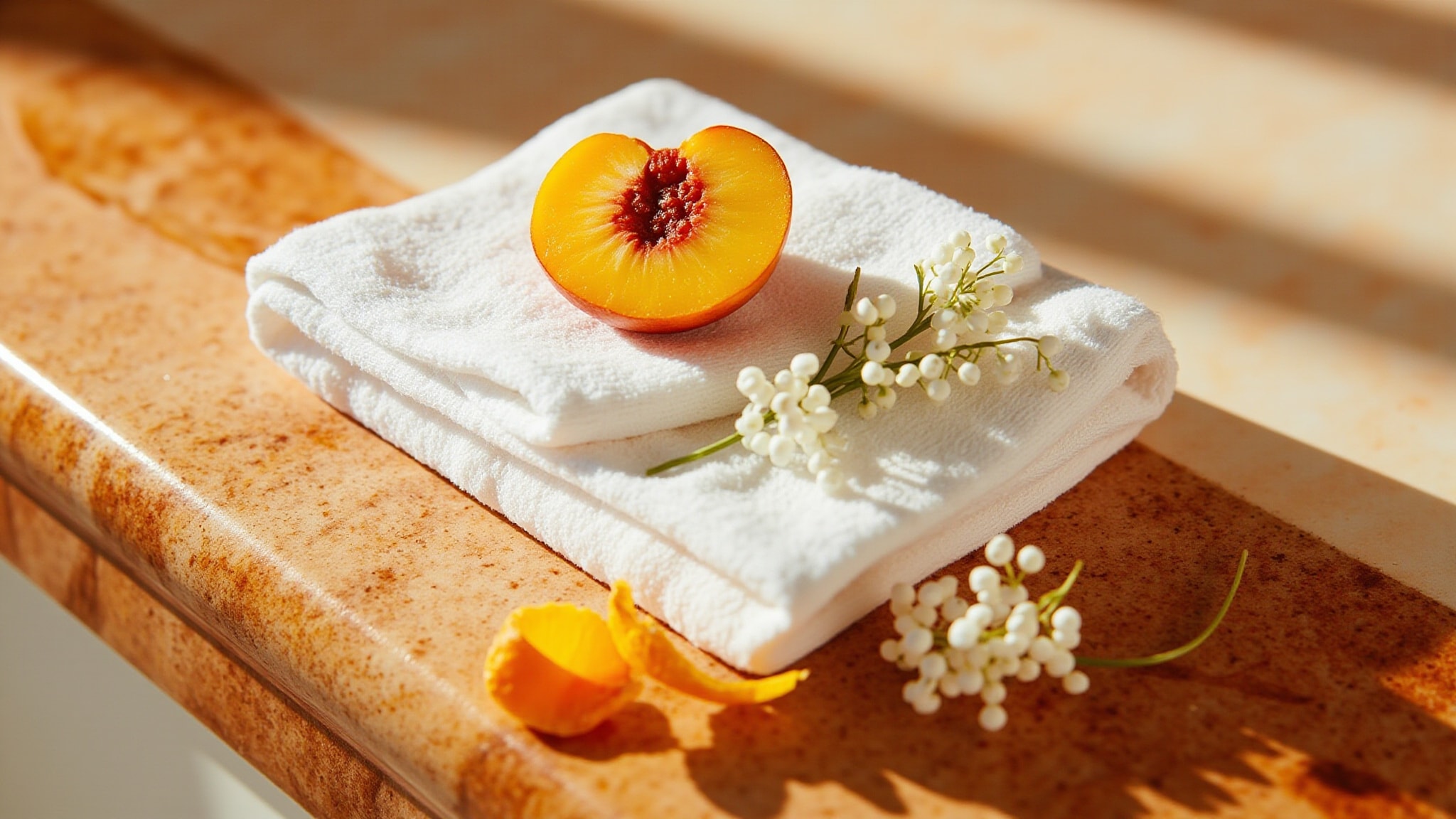 Riviera Peach Party Mist by Lancaster. Atmospheric mood