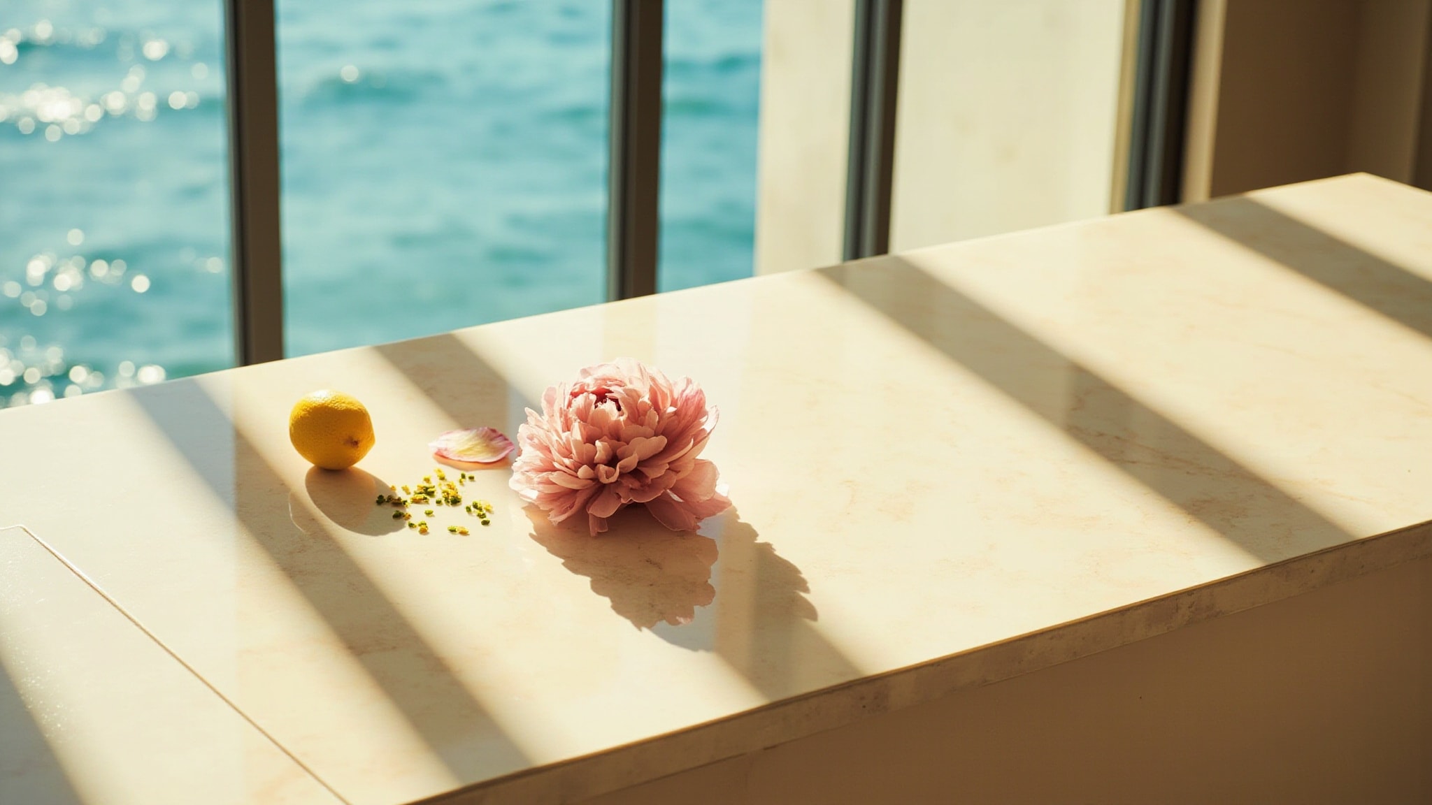 O d'Azur by Lancôme. Atmospheric mood