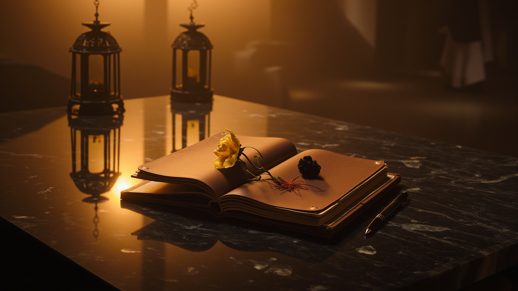 Natural Oud by Lattafa Perfumes. Atmospheric mood