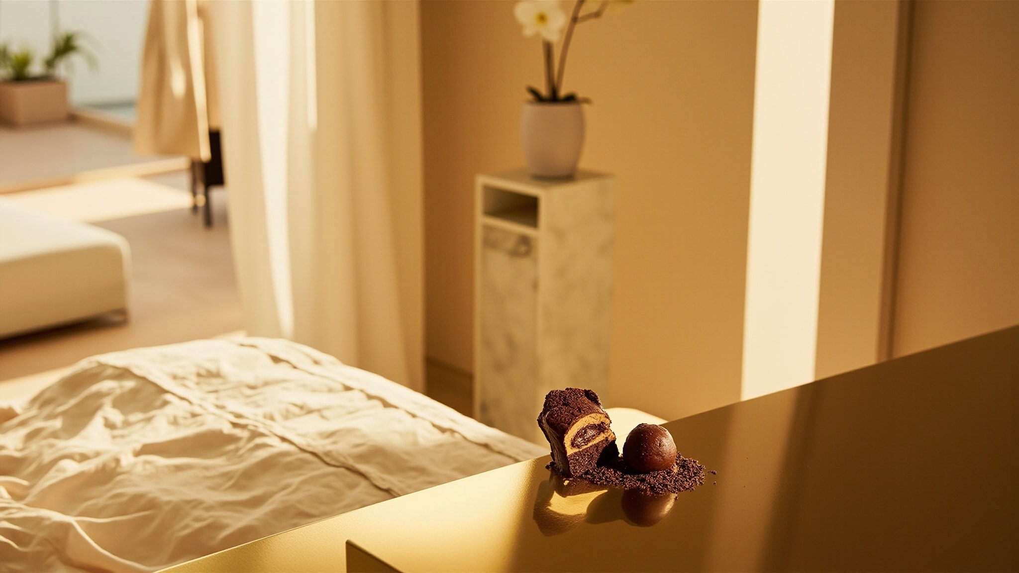 Qafila Choco Dubai by Le Chameau. Atmospheric mood