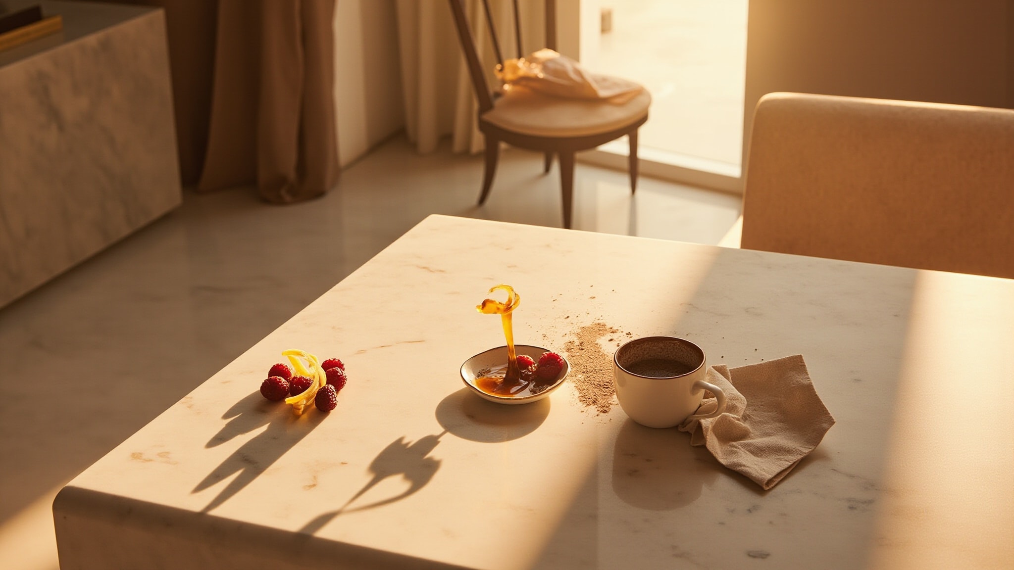 Qafila Choco Latte by Le Chameau. Atmospheric mood