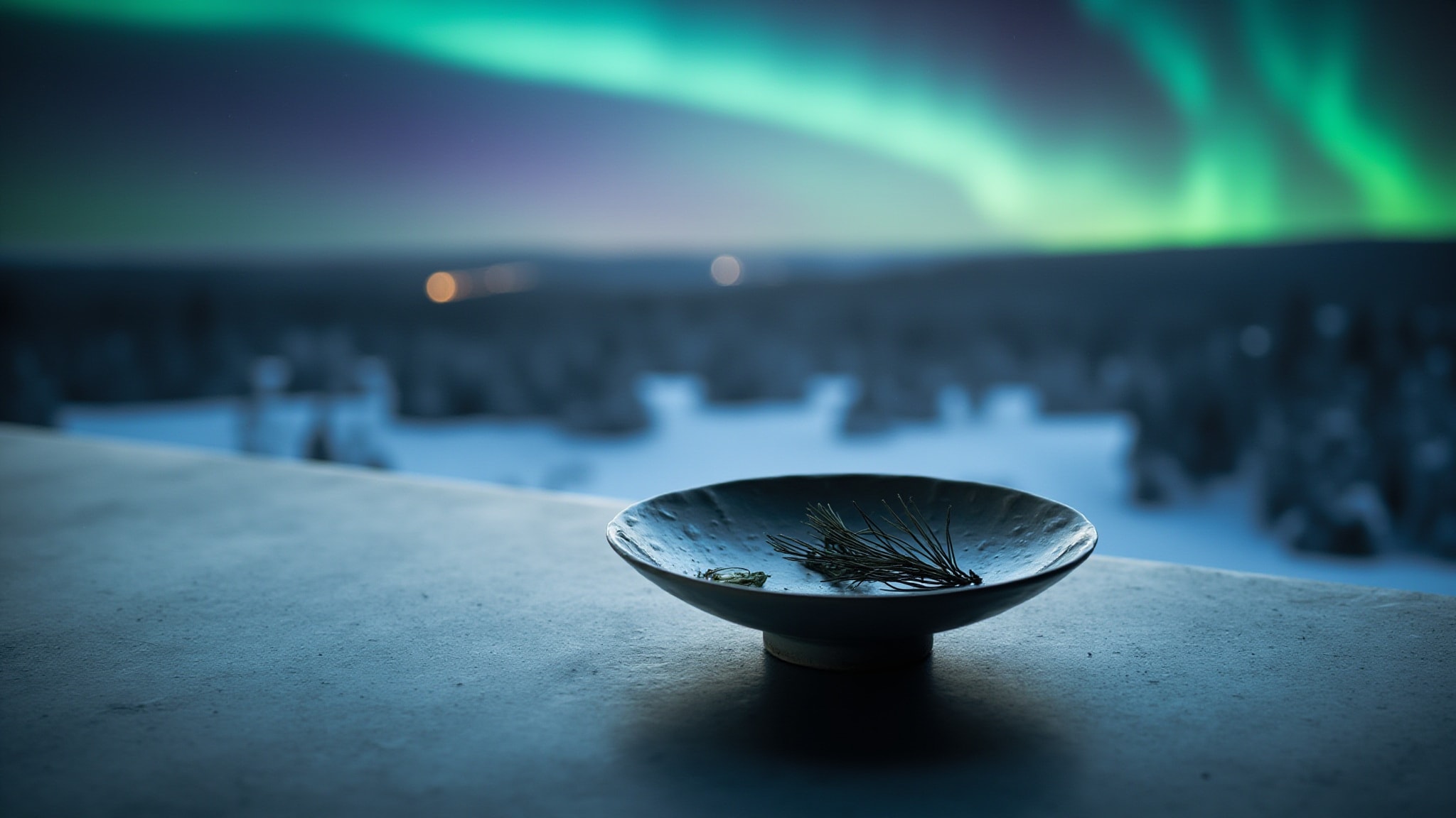 Aurora Borealis 北境极光 by Le Goût De Peau 肌肤之味. Atmospheric mood