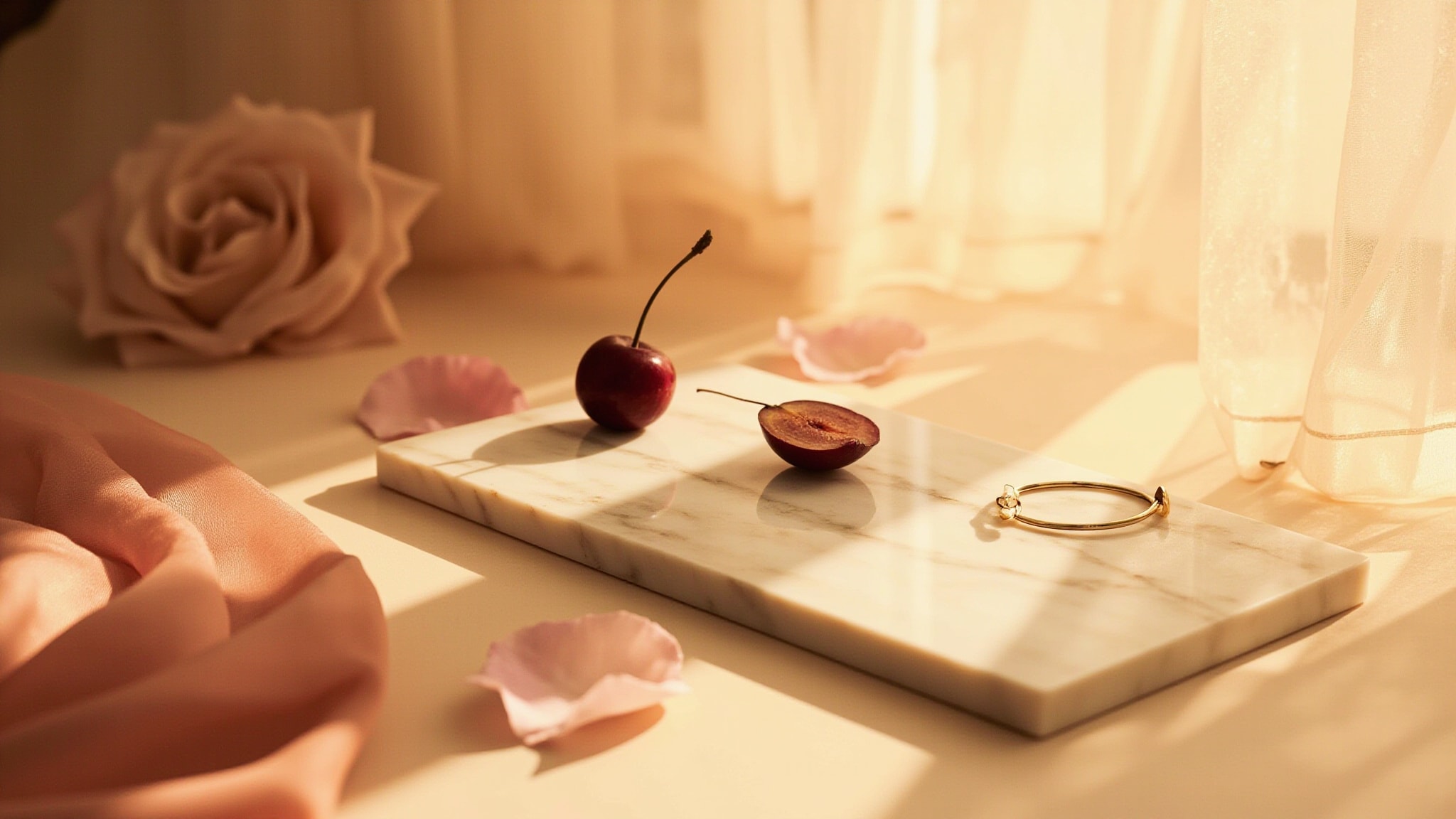 Chérie Cerise by Le Monde Gourmand. Atmospheric mood