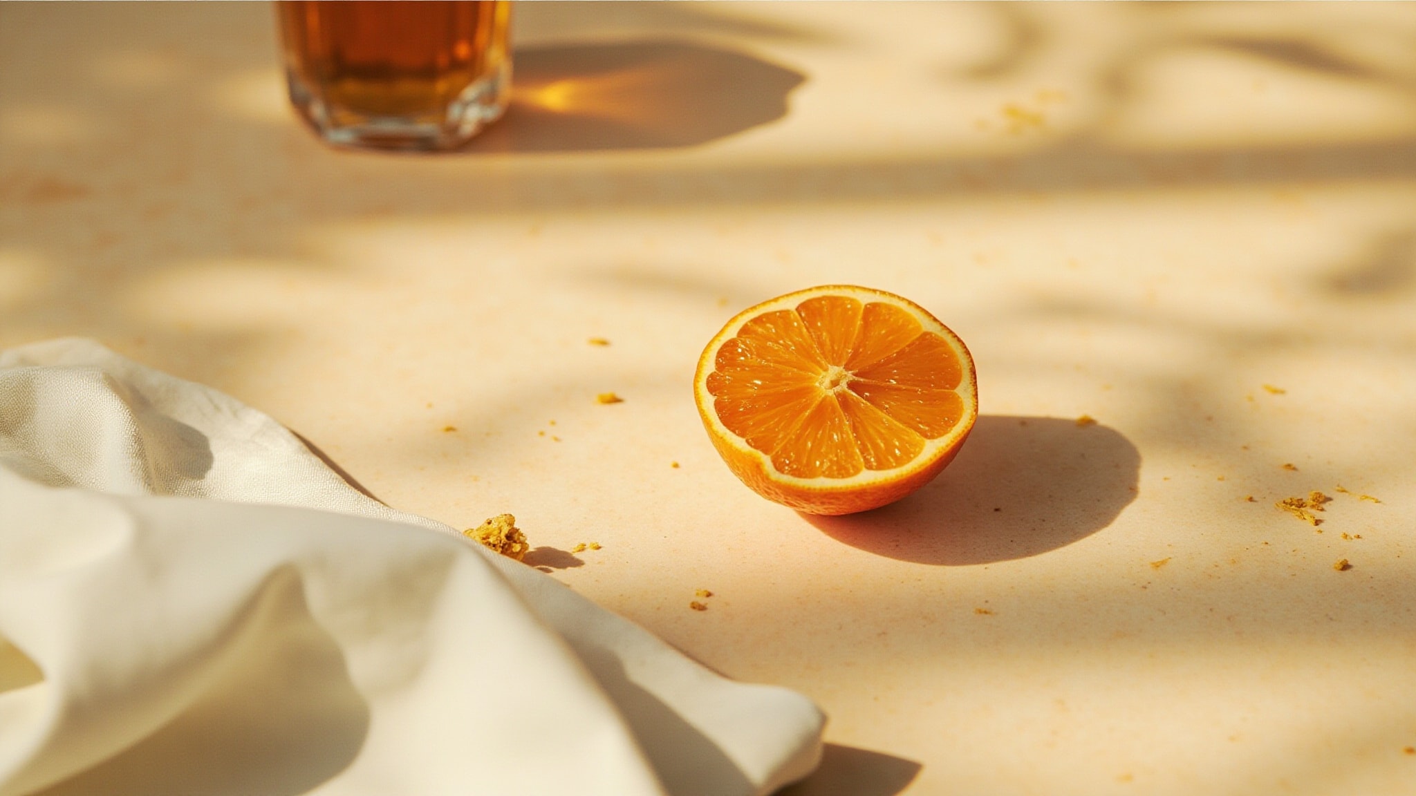 Clementine Bisous by Le Monde Gourmand. Atmospheric mood