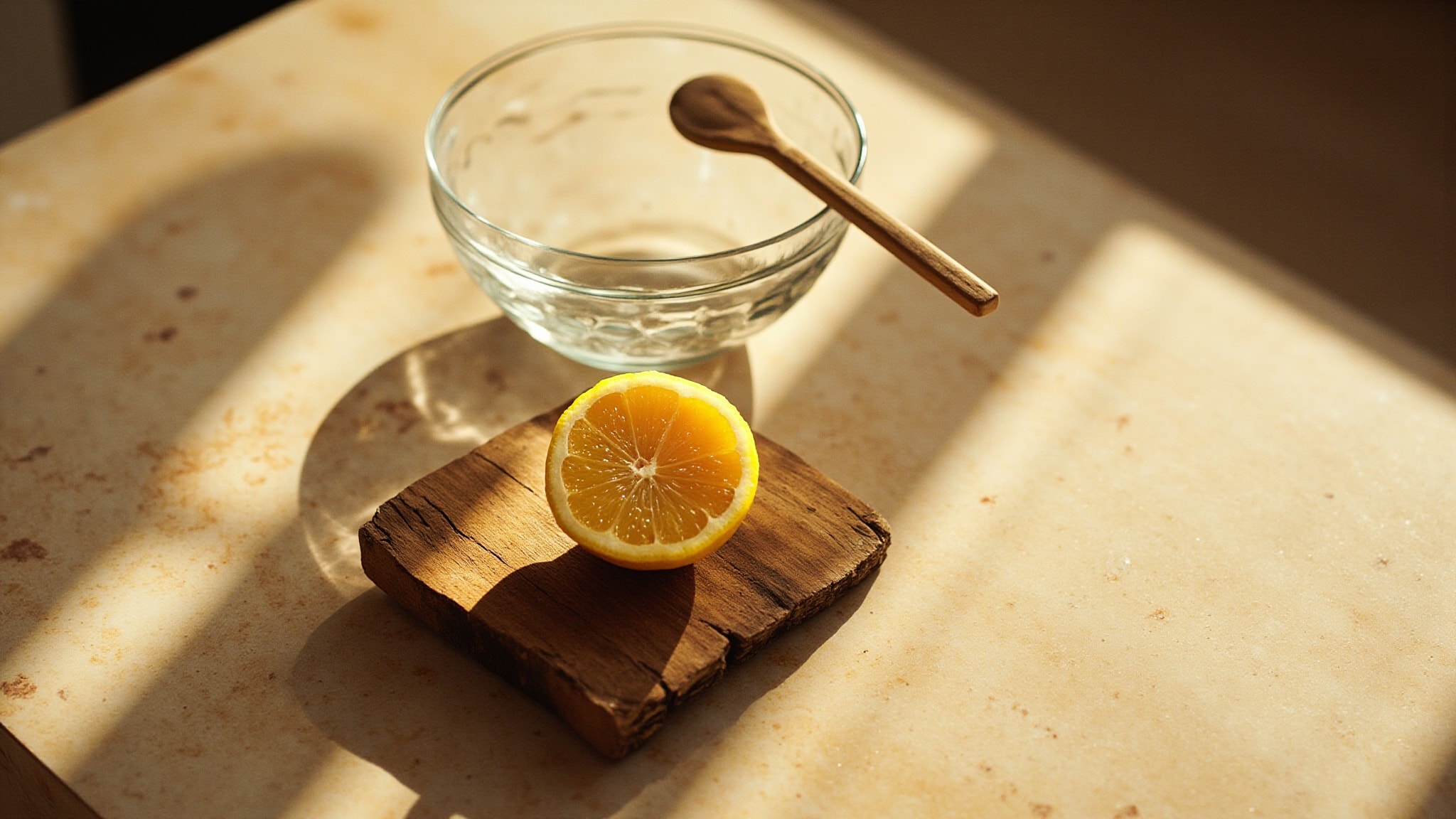 Limoncello Sorbet by Le Monde Gourmand. Atmospheric mood