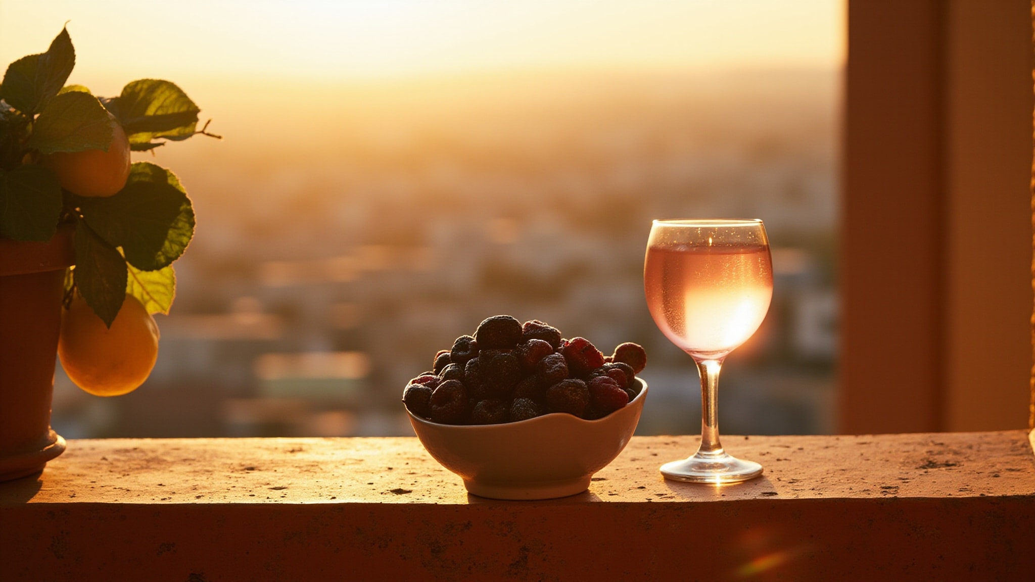 Prosecco Spritz by Le Monde Gourmand. Atmospheric mood