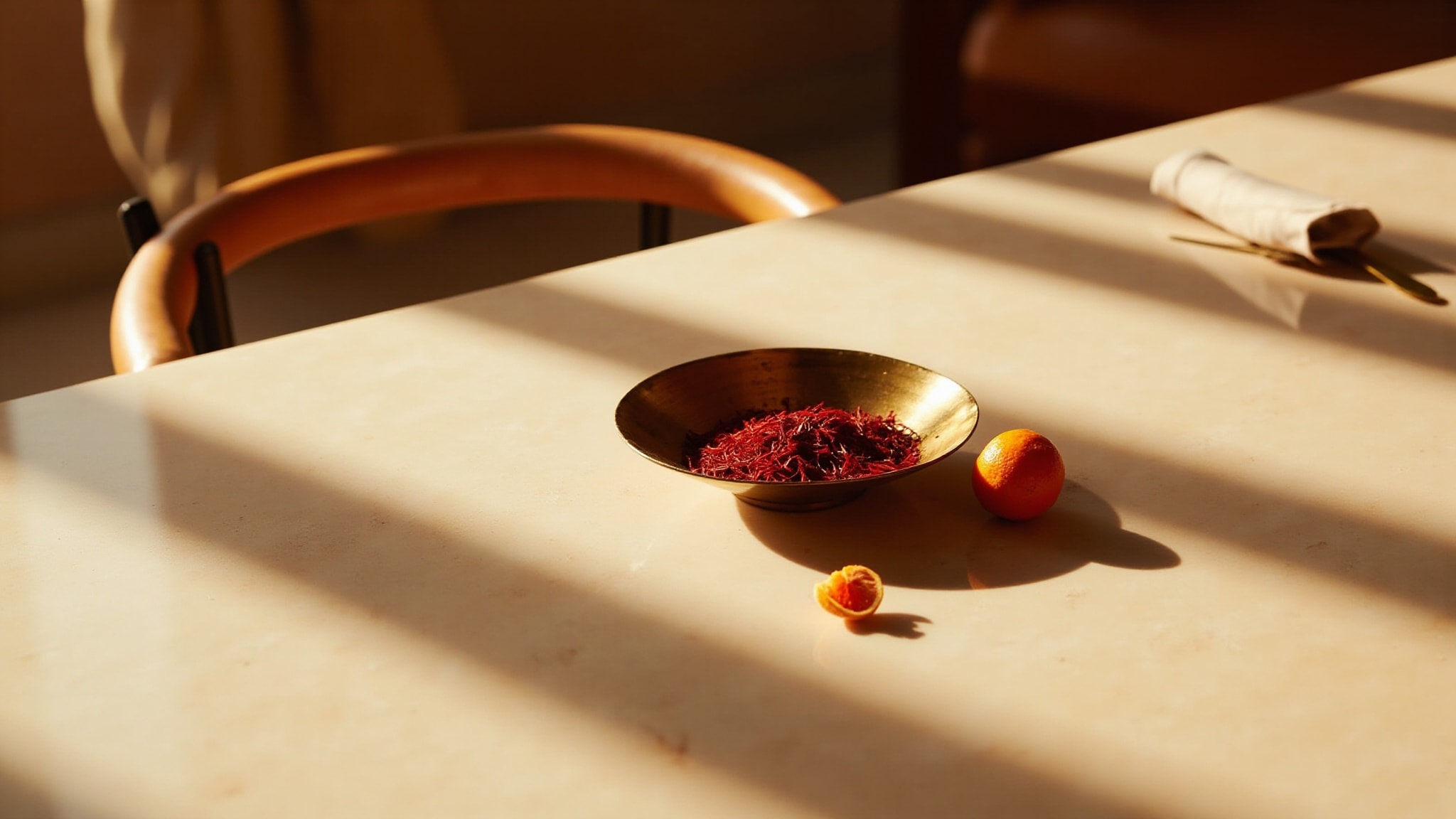 Saffron Flower by Les Soeurs de Noe. Atmospheric mood