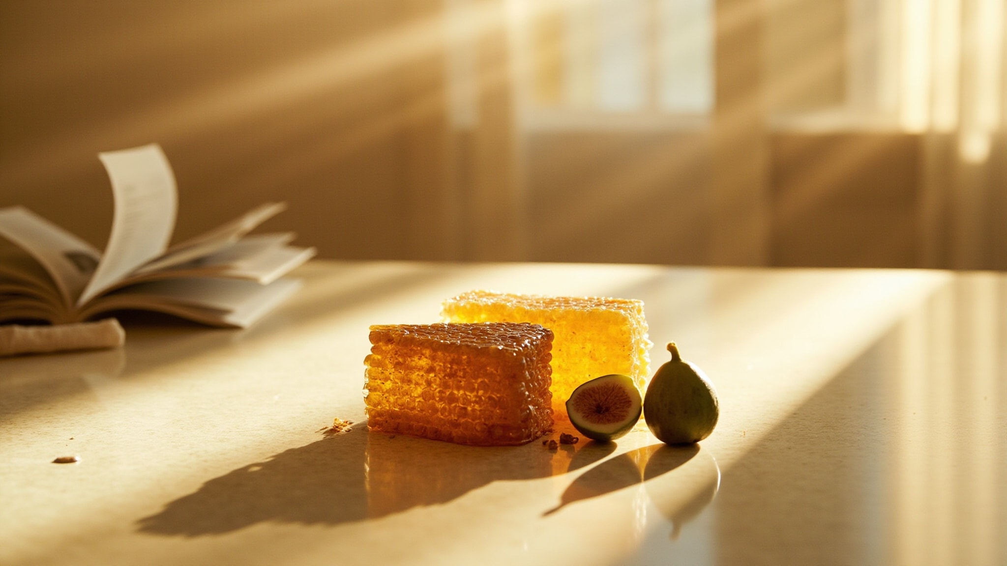 Honeycomb by Library of Flowers. Atmospheric mood