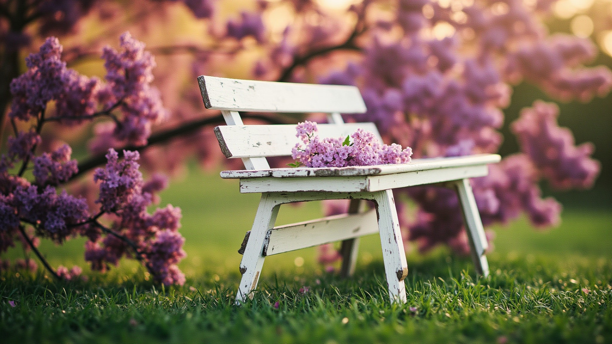 Lilac Path by Aerin. Atmospheric mood