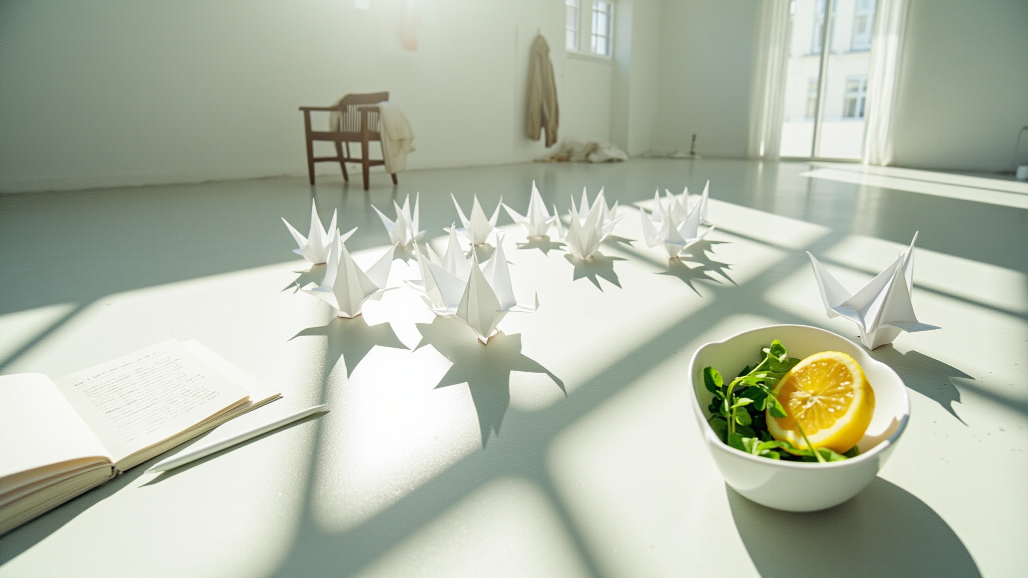 Solo Loewe Origami by Loewe. Atmospheric mood