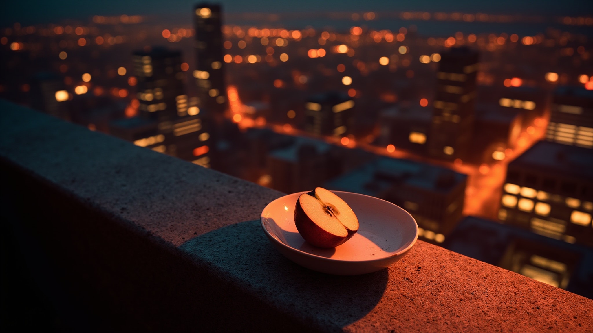 Midnight Desert by Lou De Pre. Atmospheric mood