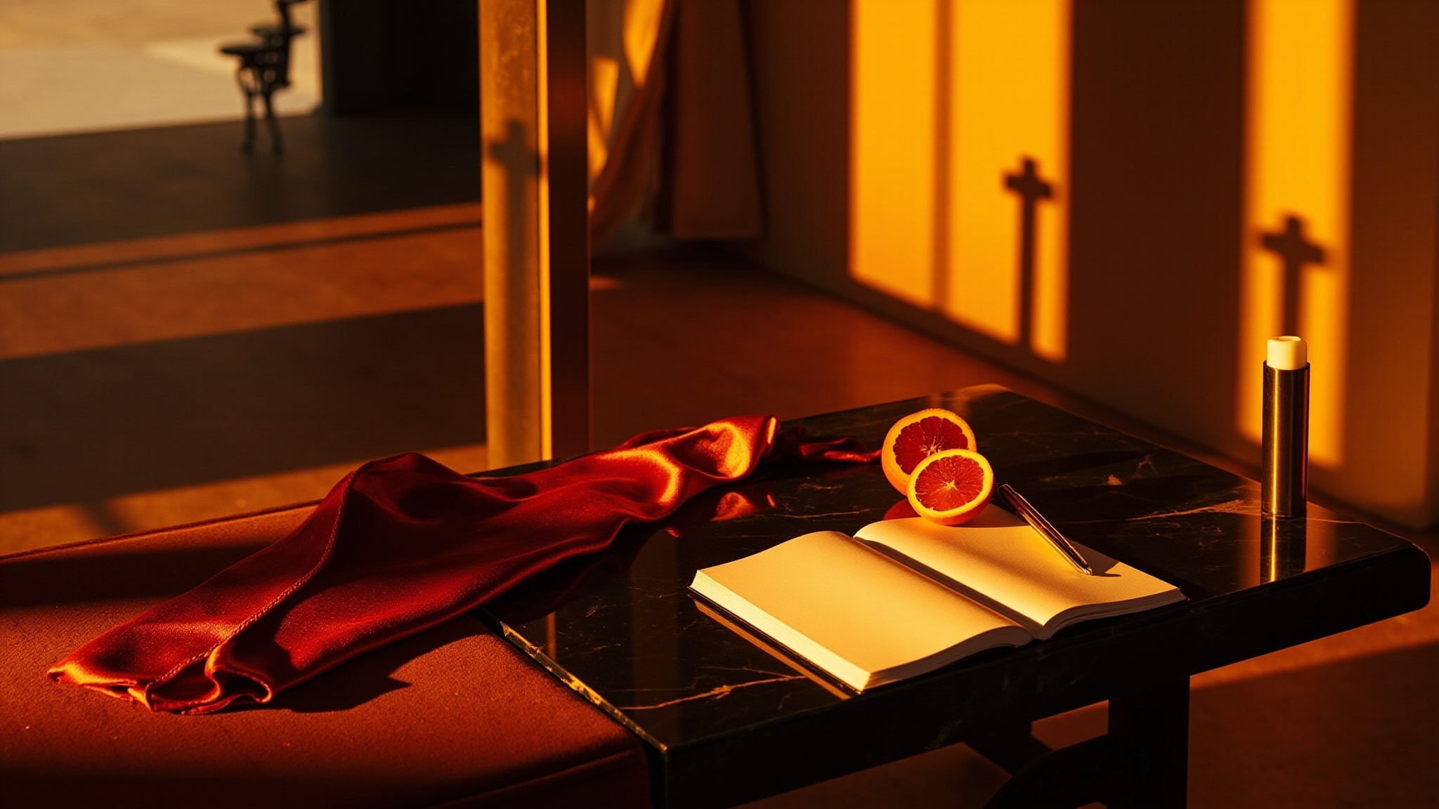 Red Ruby by Louis Cardin. Atmospheric mood