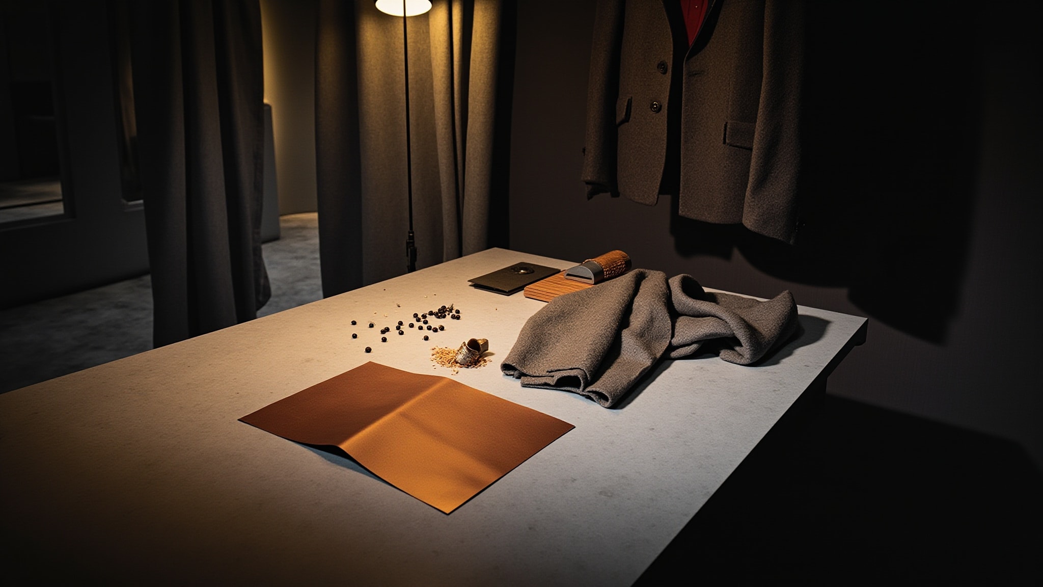 Vicuña Wool by Luigi Borrelli. Atmospheric mood