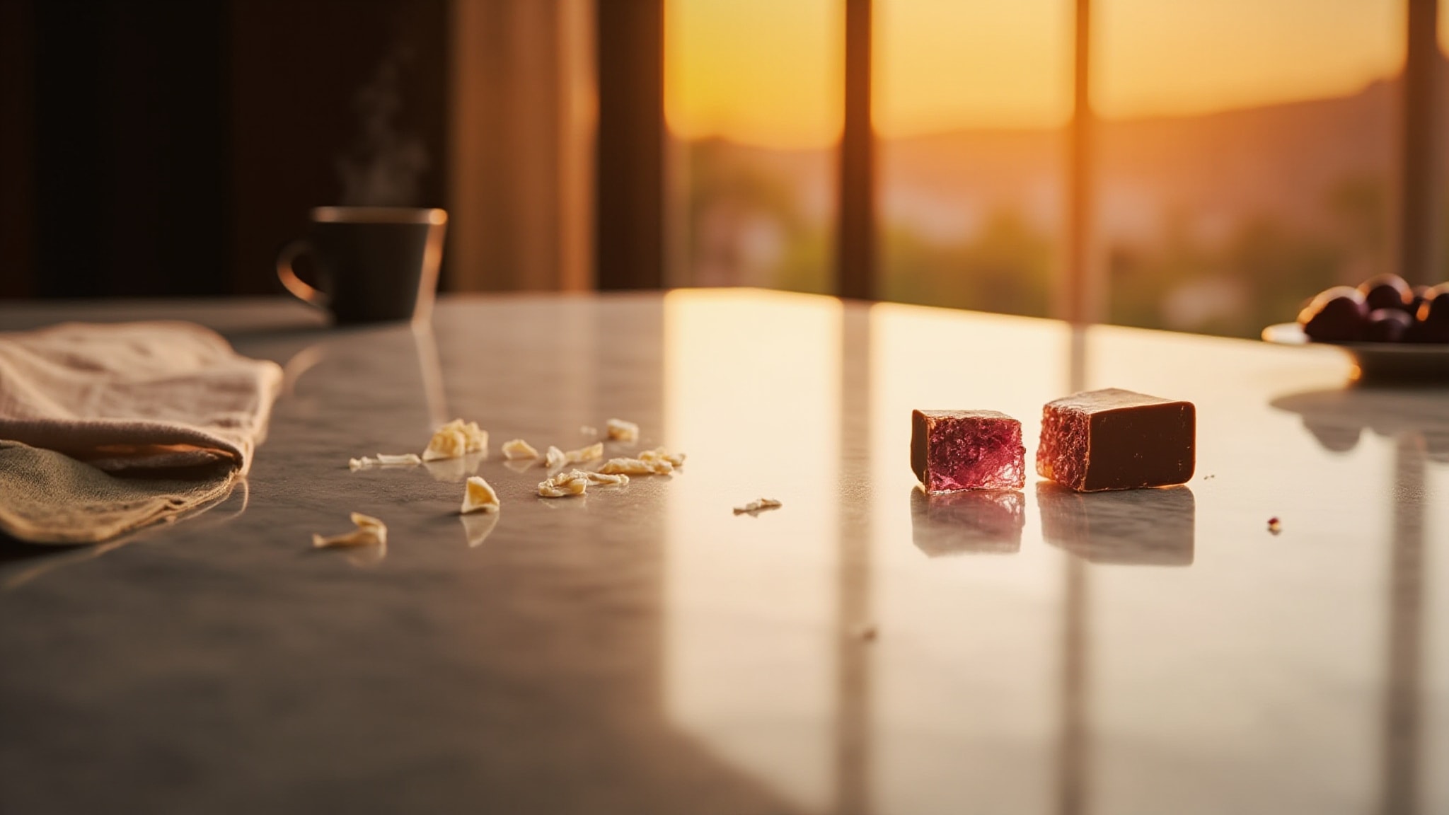 Rubylù Chocolate by Lumi. Atmospheric mood