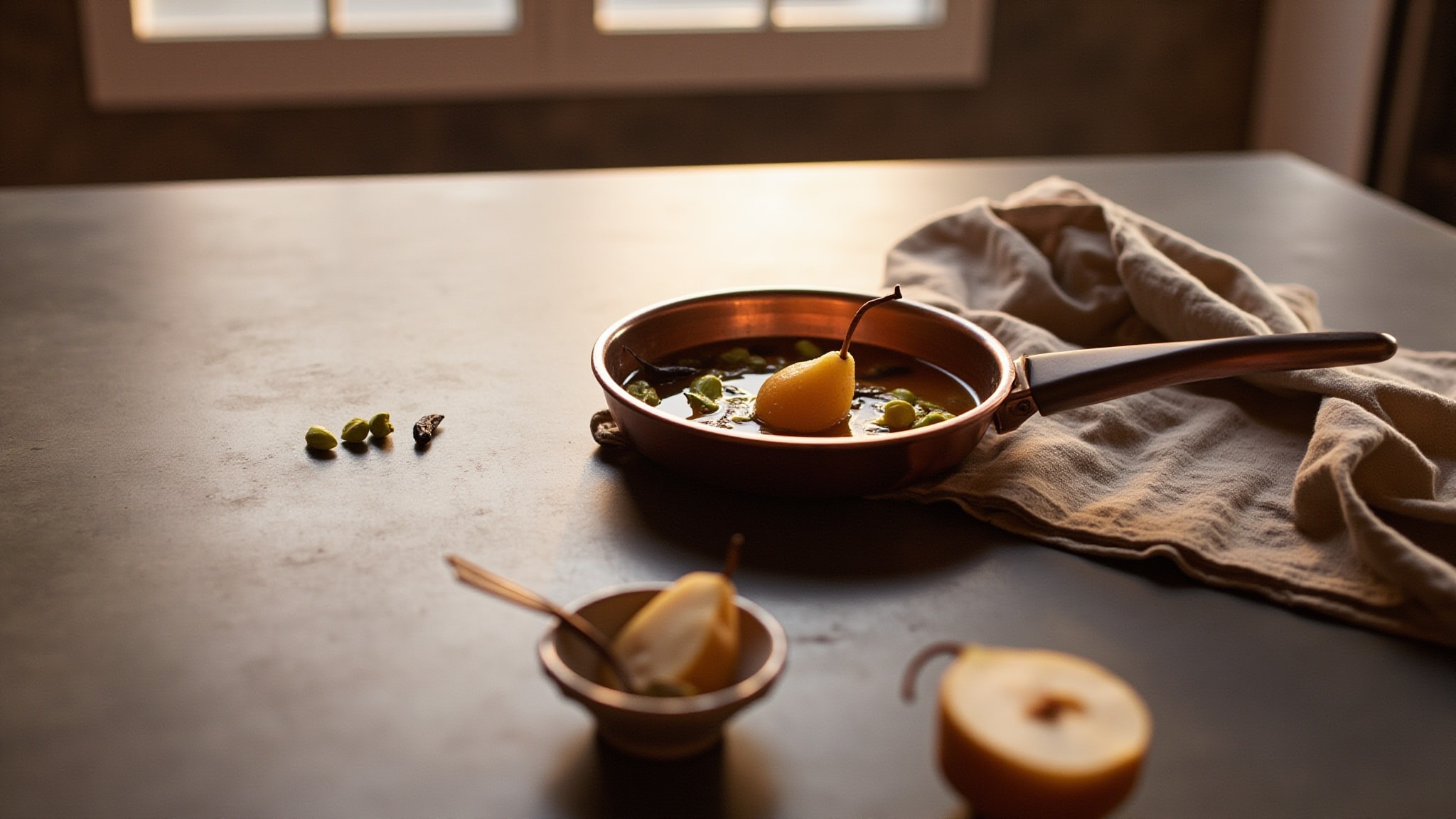 Golden Pear by Lush. Atmospheric mood
