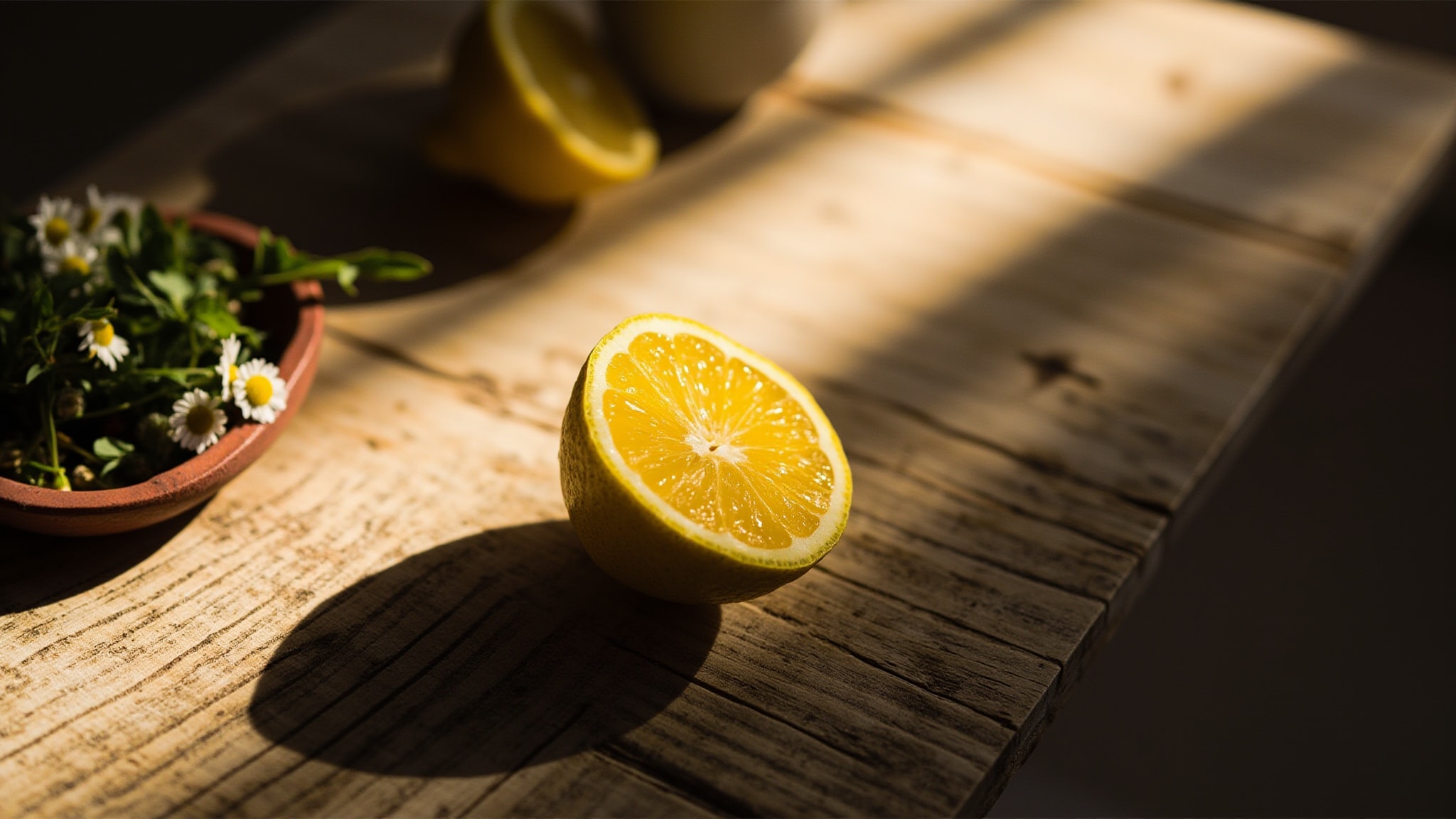 Lemony Flutter by Lush. Atmospheric mood