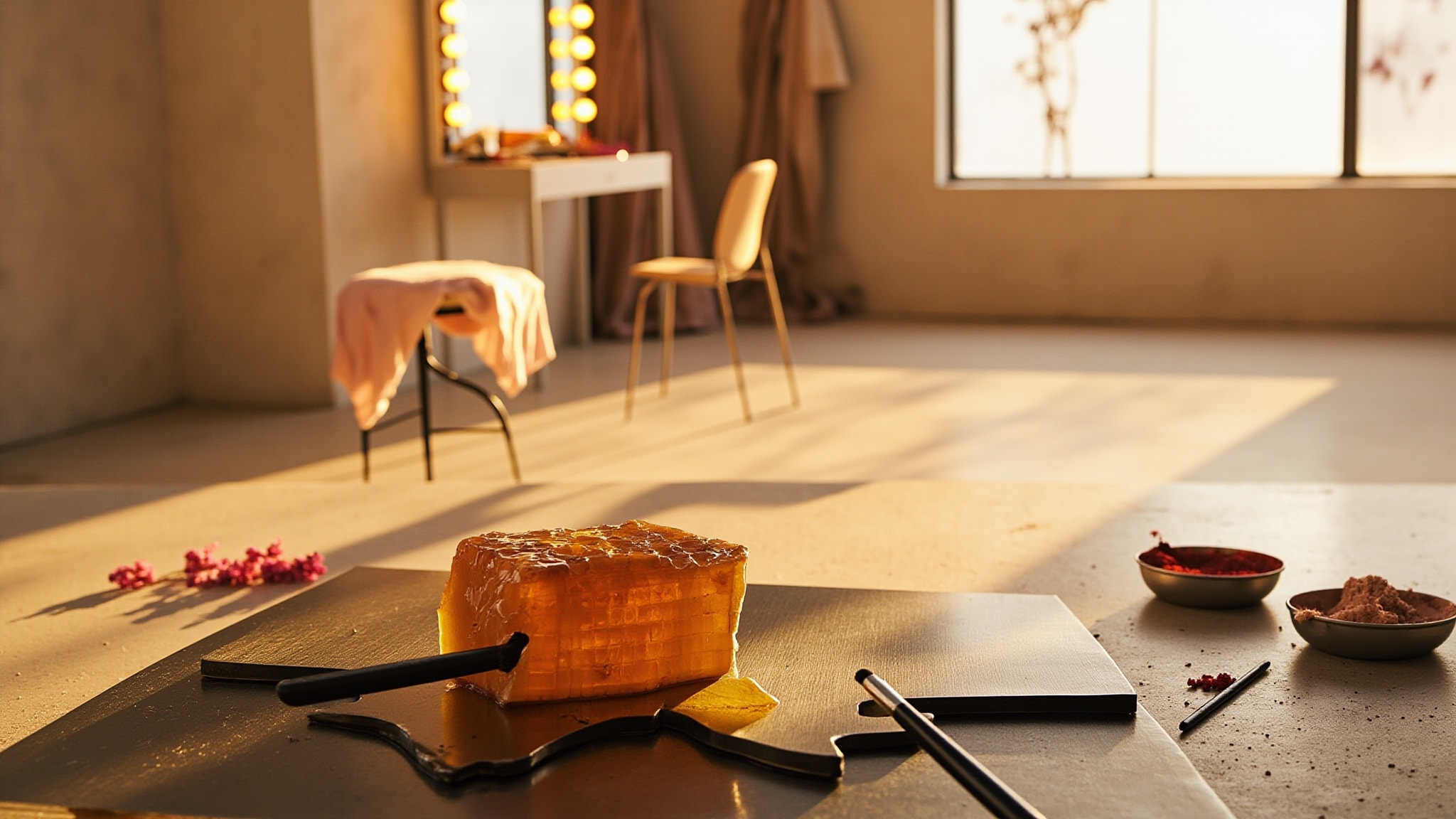 MAC Creations Hue: Naked Honey by MAC. Atmospheric mood