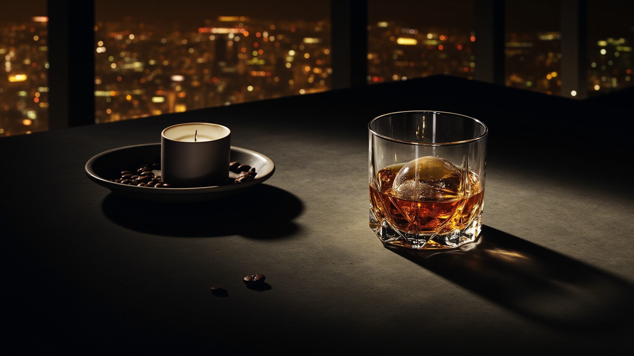 Blind whisky by Maie Piou. Atmospheric mood