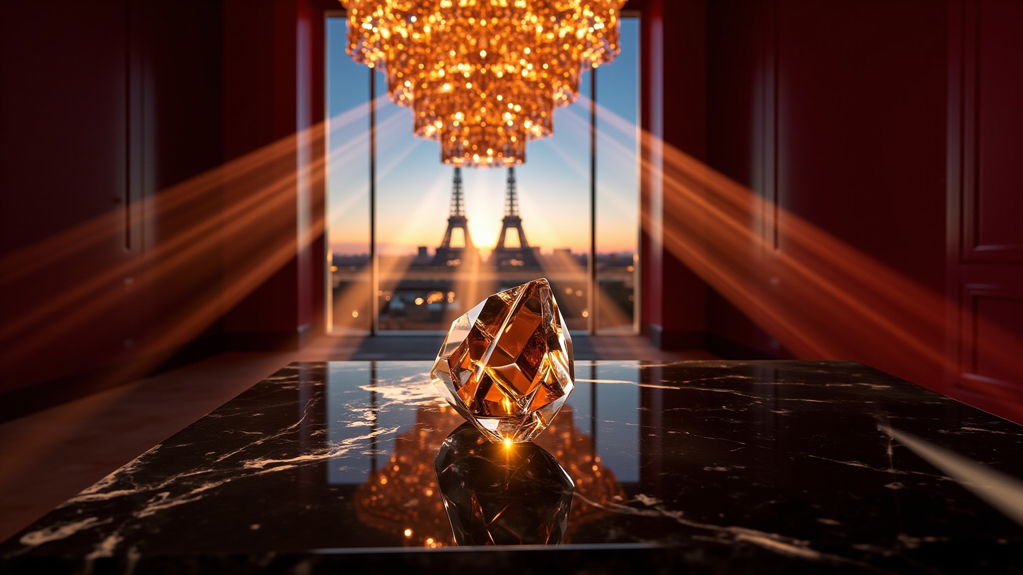 Baccarat Rouge 540 Parfum by Maison Francis Kurkdjian. Atmospheric mood