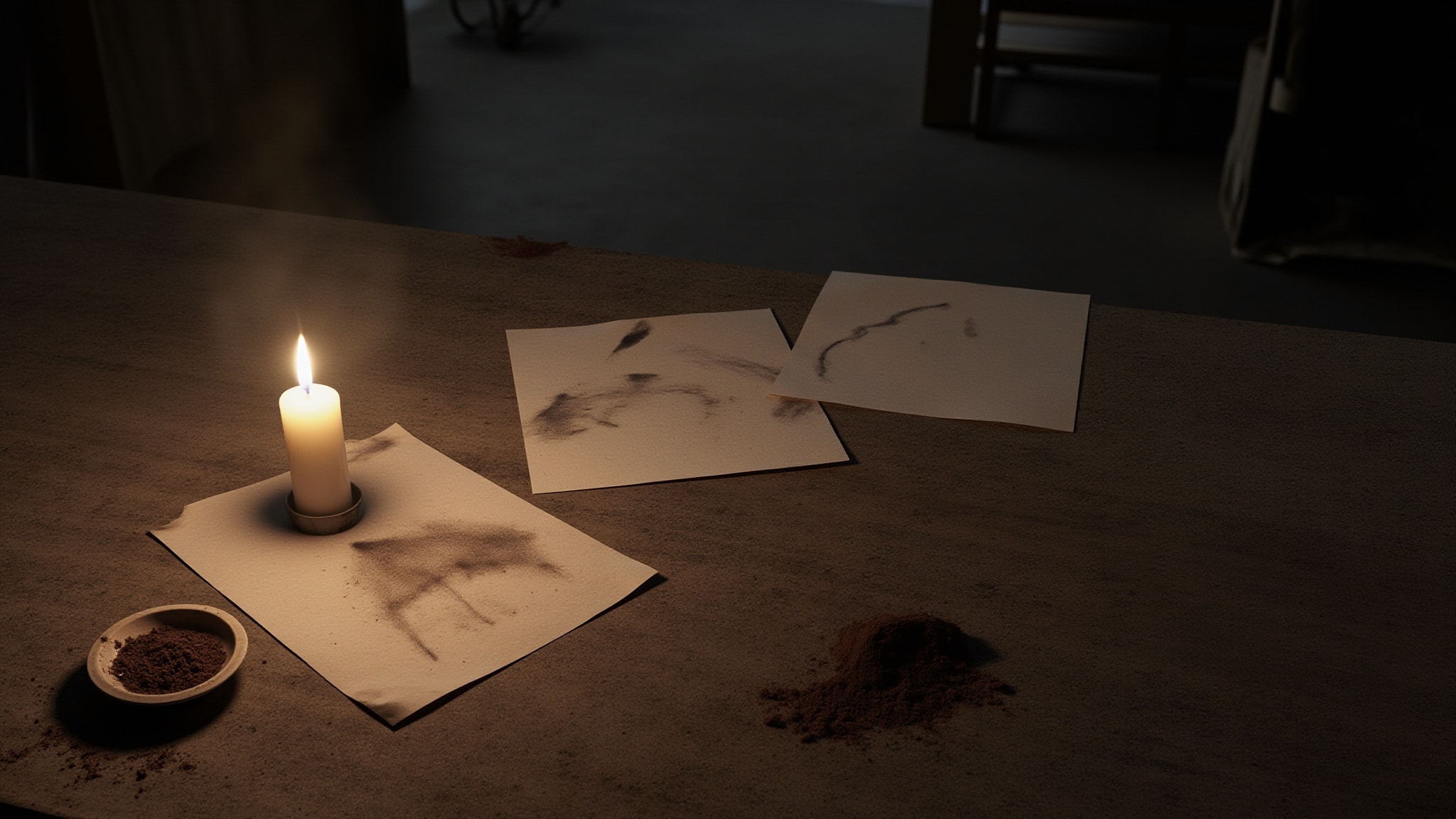 Forbidden Sketch by Maison Jaxob. Atmospheric mood