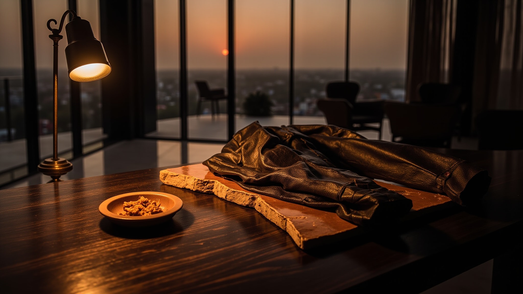 Leather To Excellence by Maison Yusif. Atmospheric mood