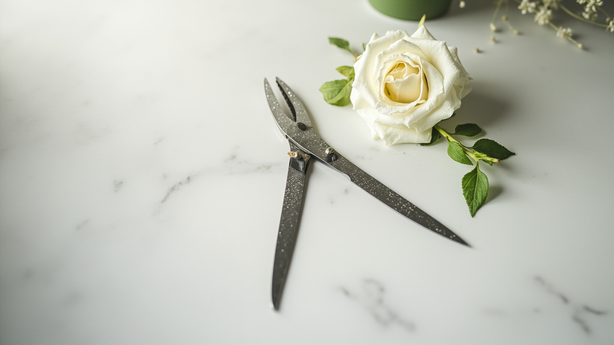 White Rose by Majouri. Atmospheric mood
