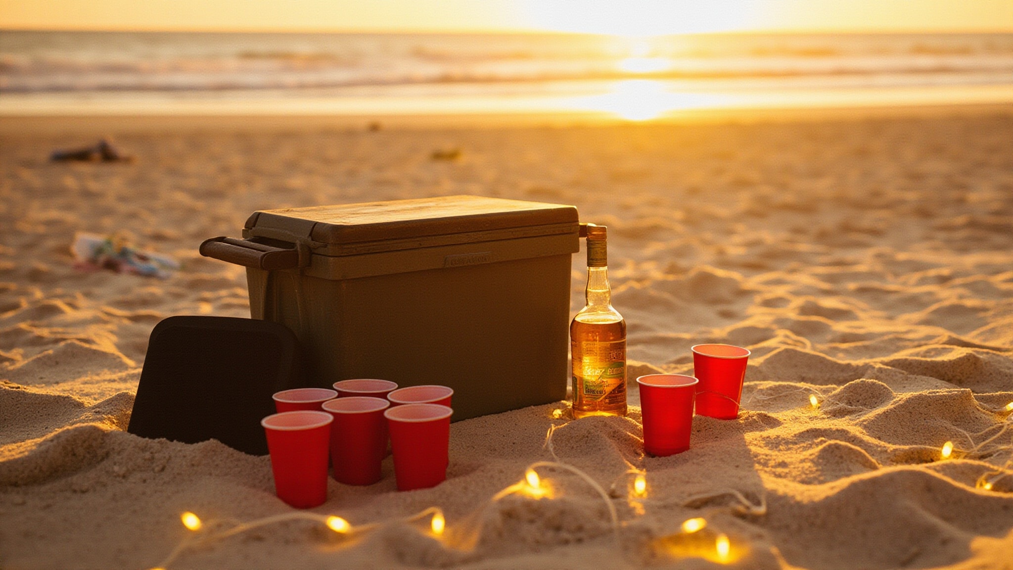 Malibu - Party in the Bay by Simone Andreoli. Atmospheric mood