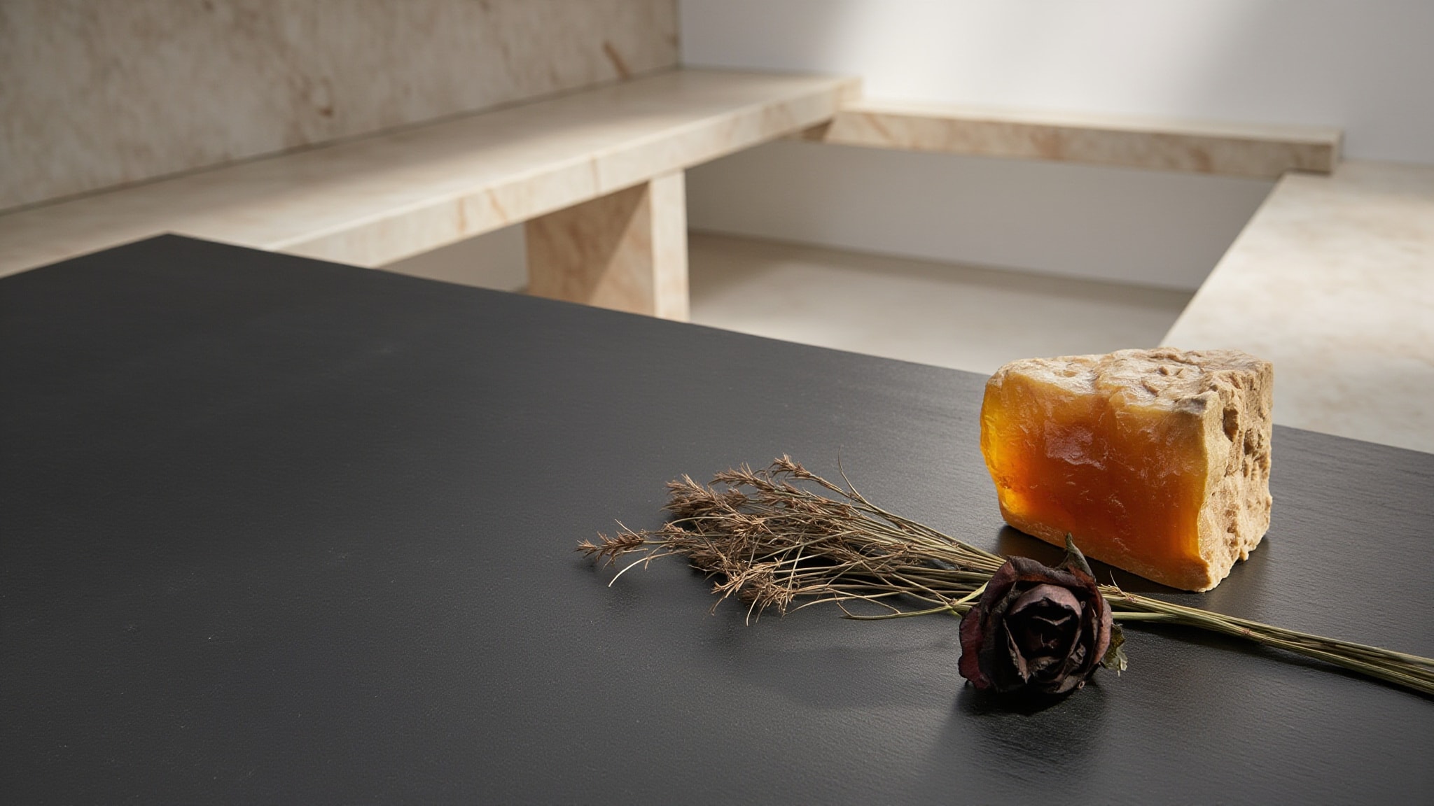 Elephant & Roses by Maria Candida Gentile. Atmospheric mood