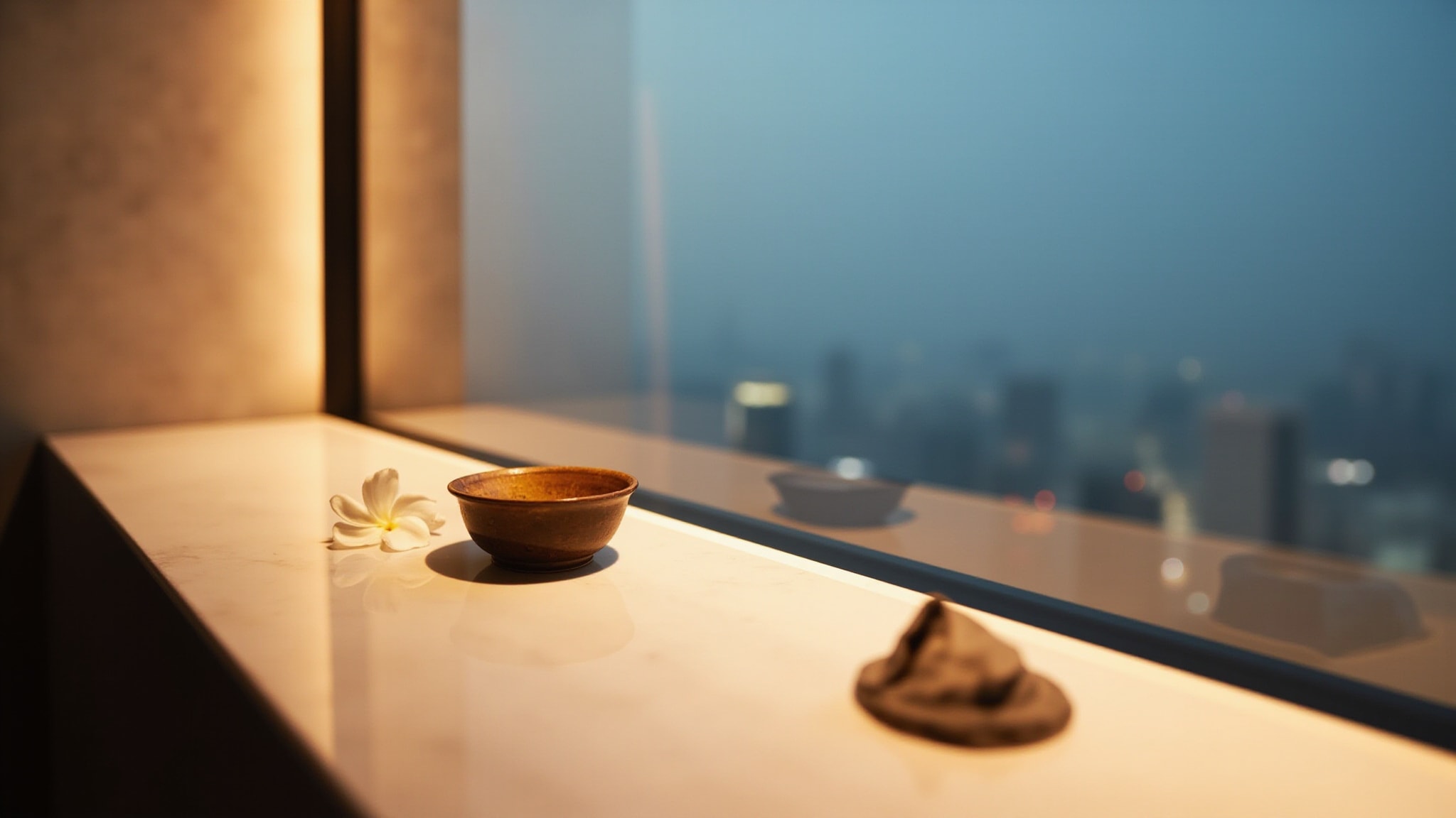 Smoked Jasmine Black Tea by Marissa Zappas. Atmospheric mood